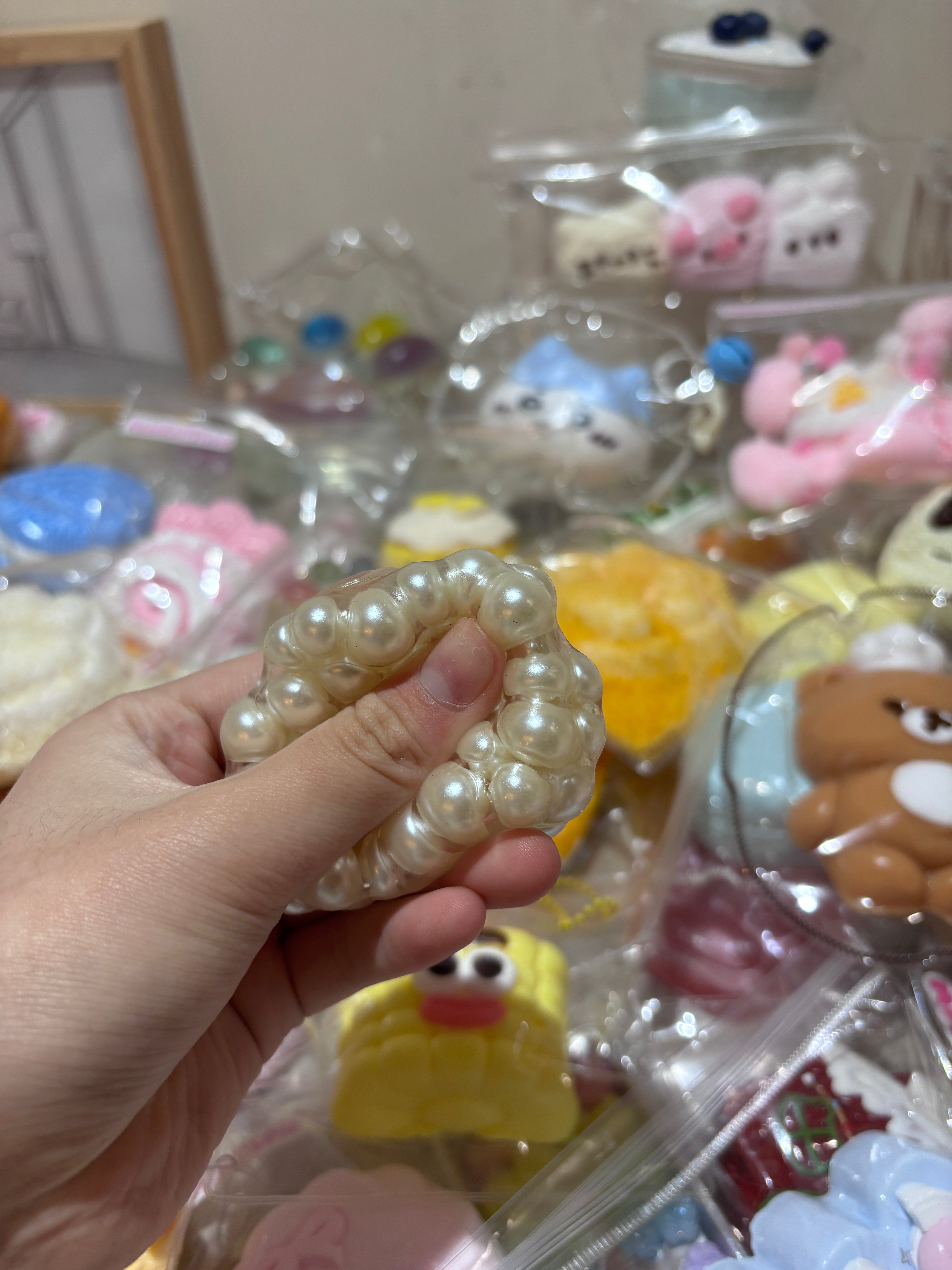 Medium pearl bead ball Stress Relief Ball Toys