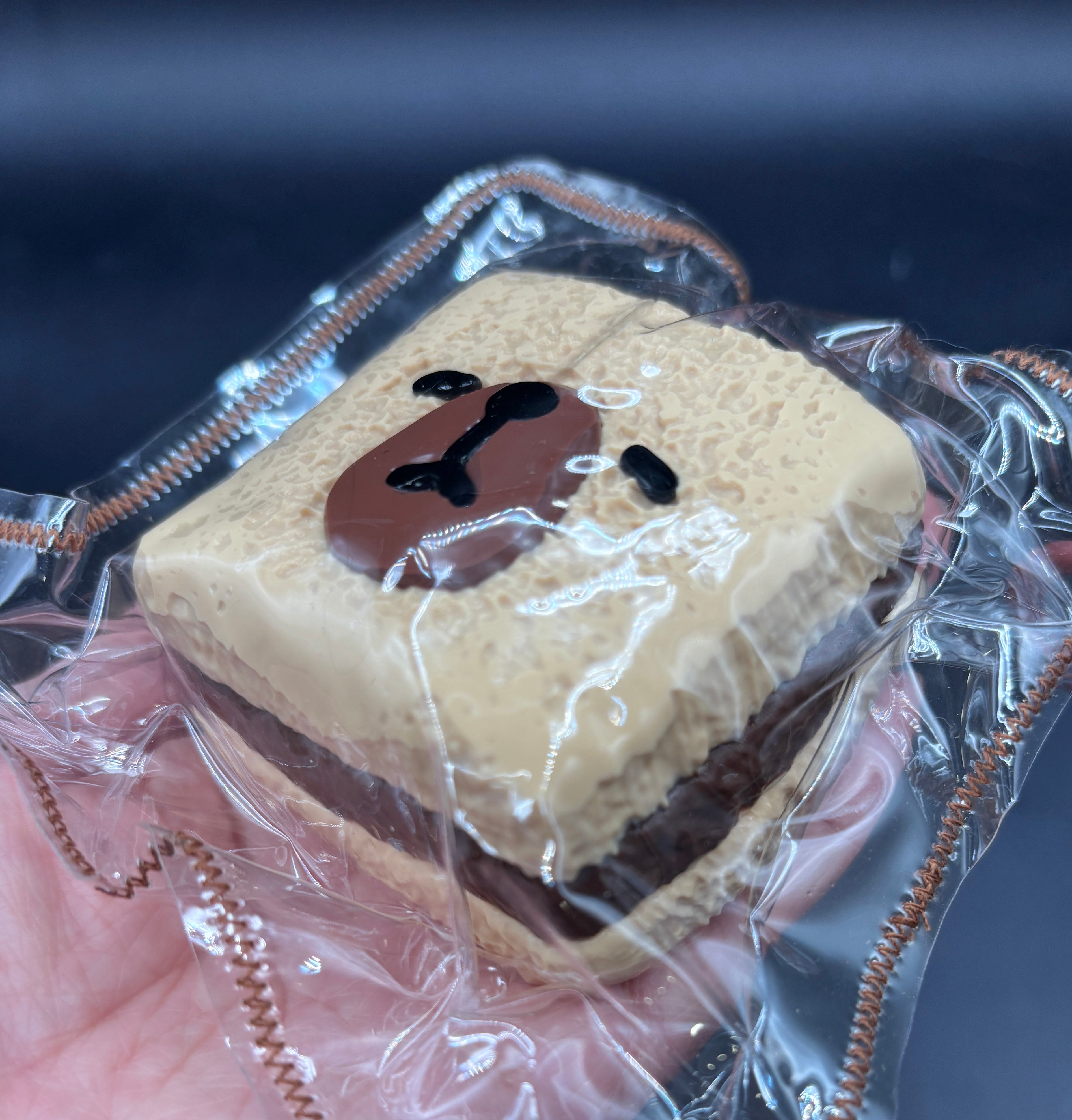 Capybara sponge cake taba squishy toy