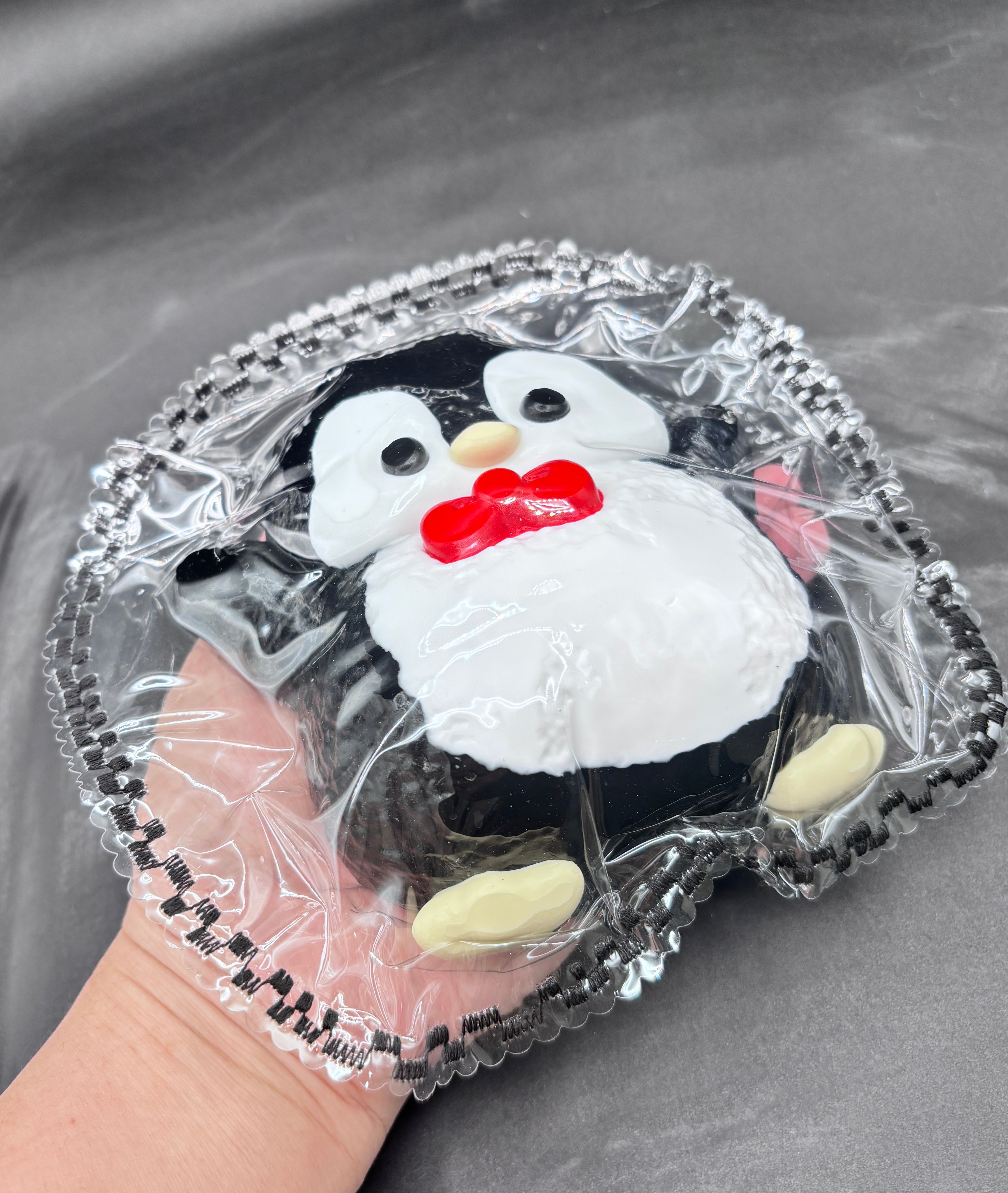 Jumbo penguin soft cute Taba Squishy Toy (comparison at the end)