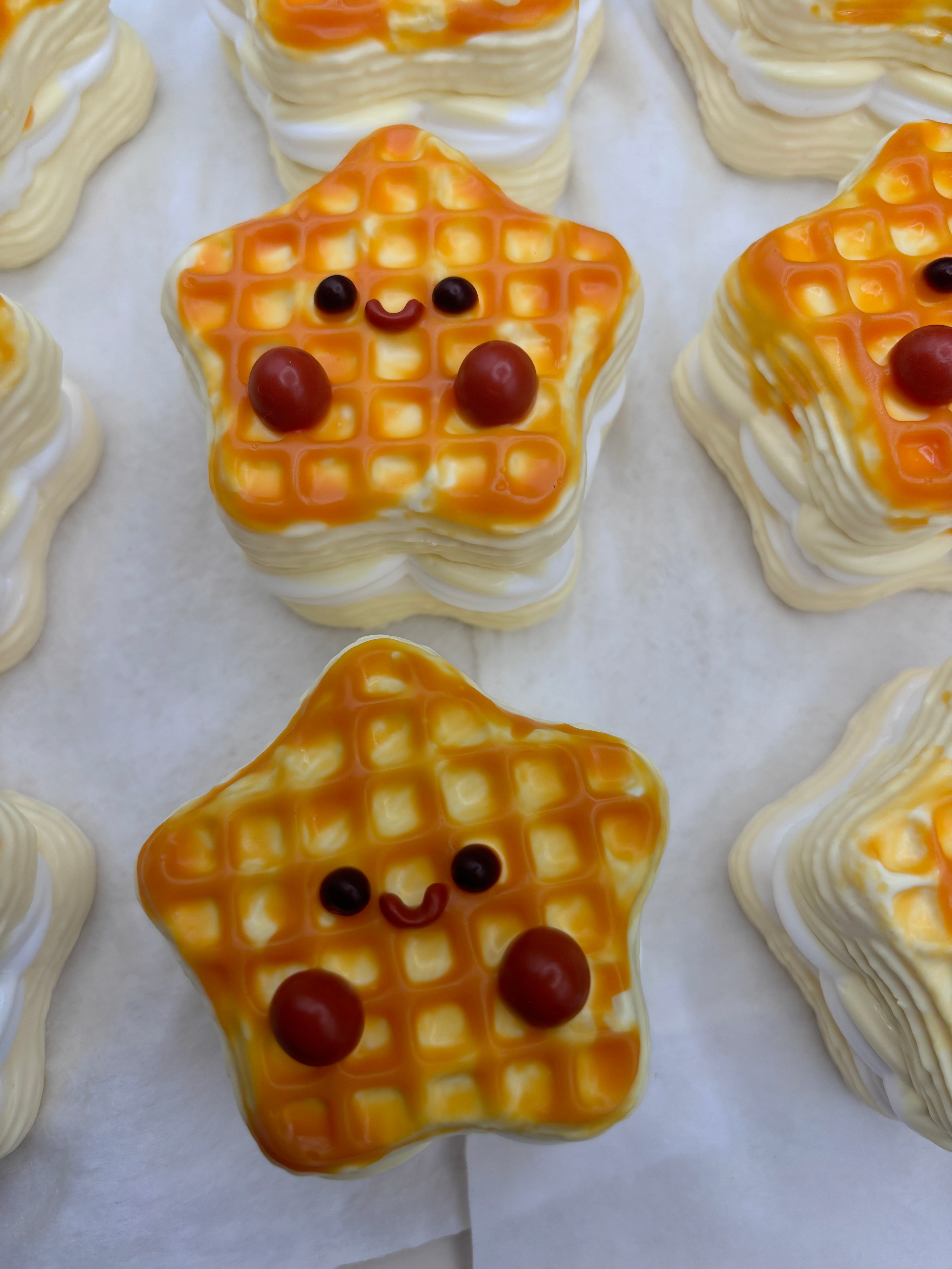 JC Waffle Star Taba Squishy Toy