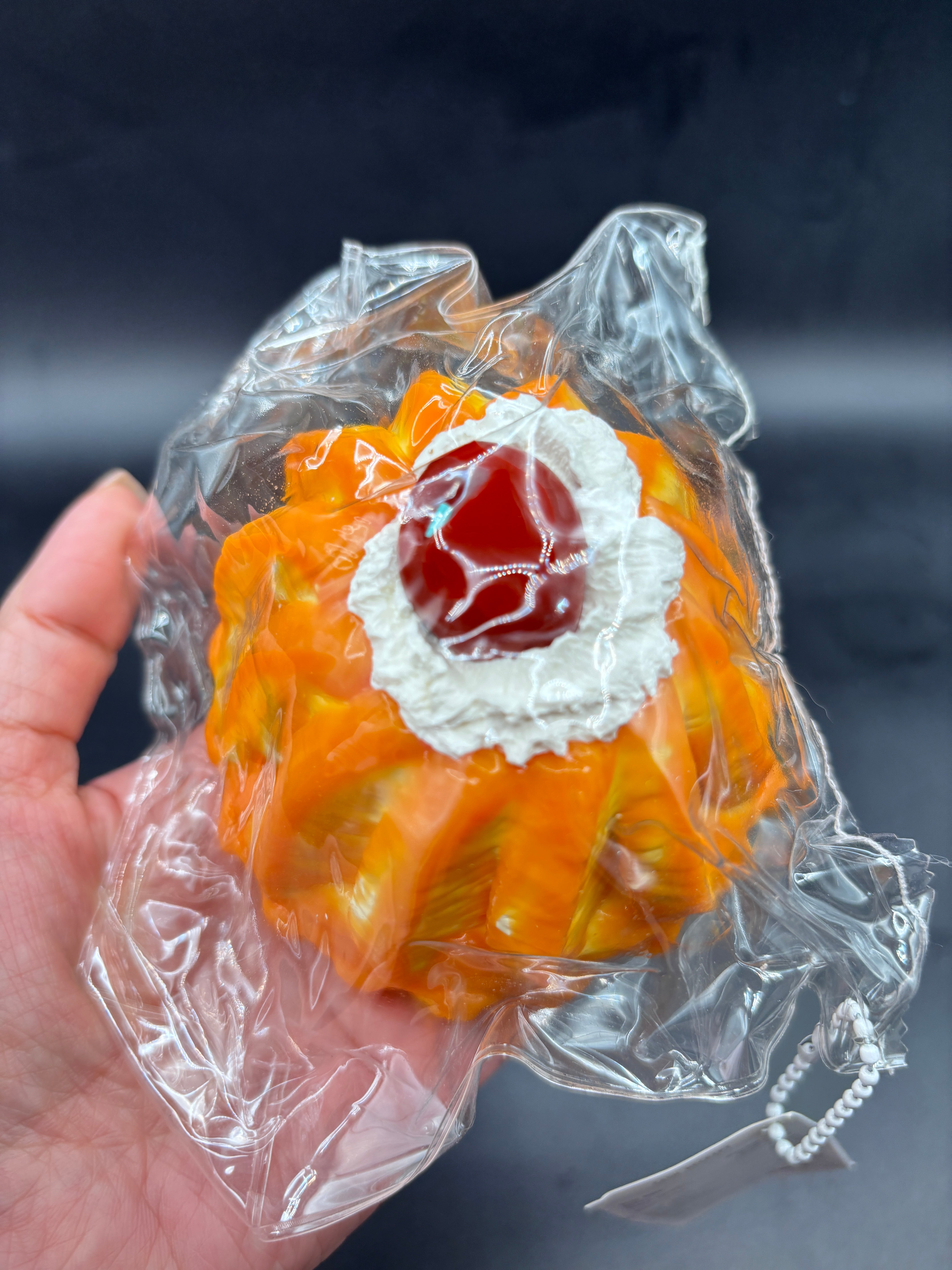 Large cherry pudding taba squishy