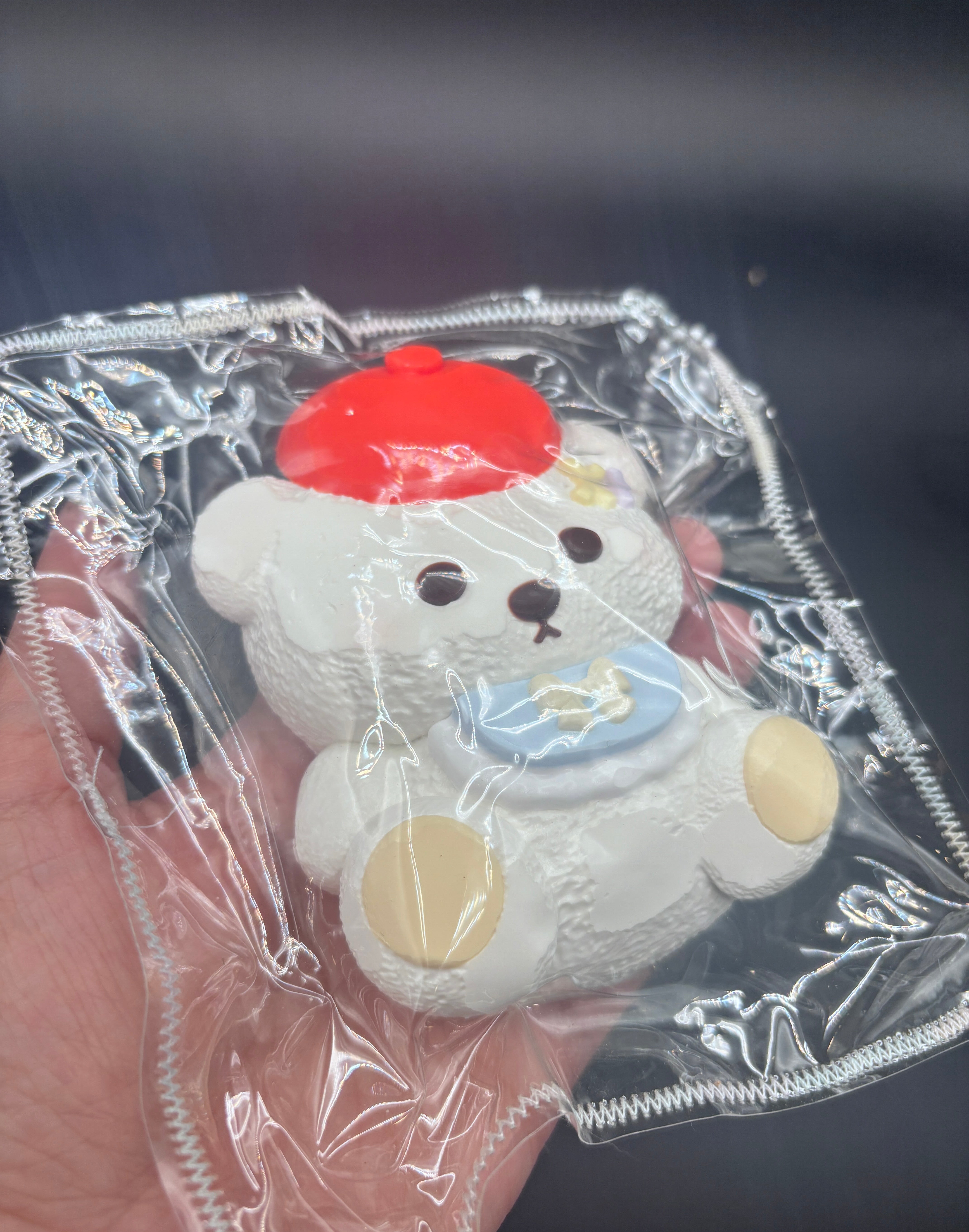 Cute teddy bear taba squishy