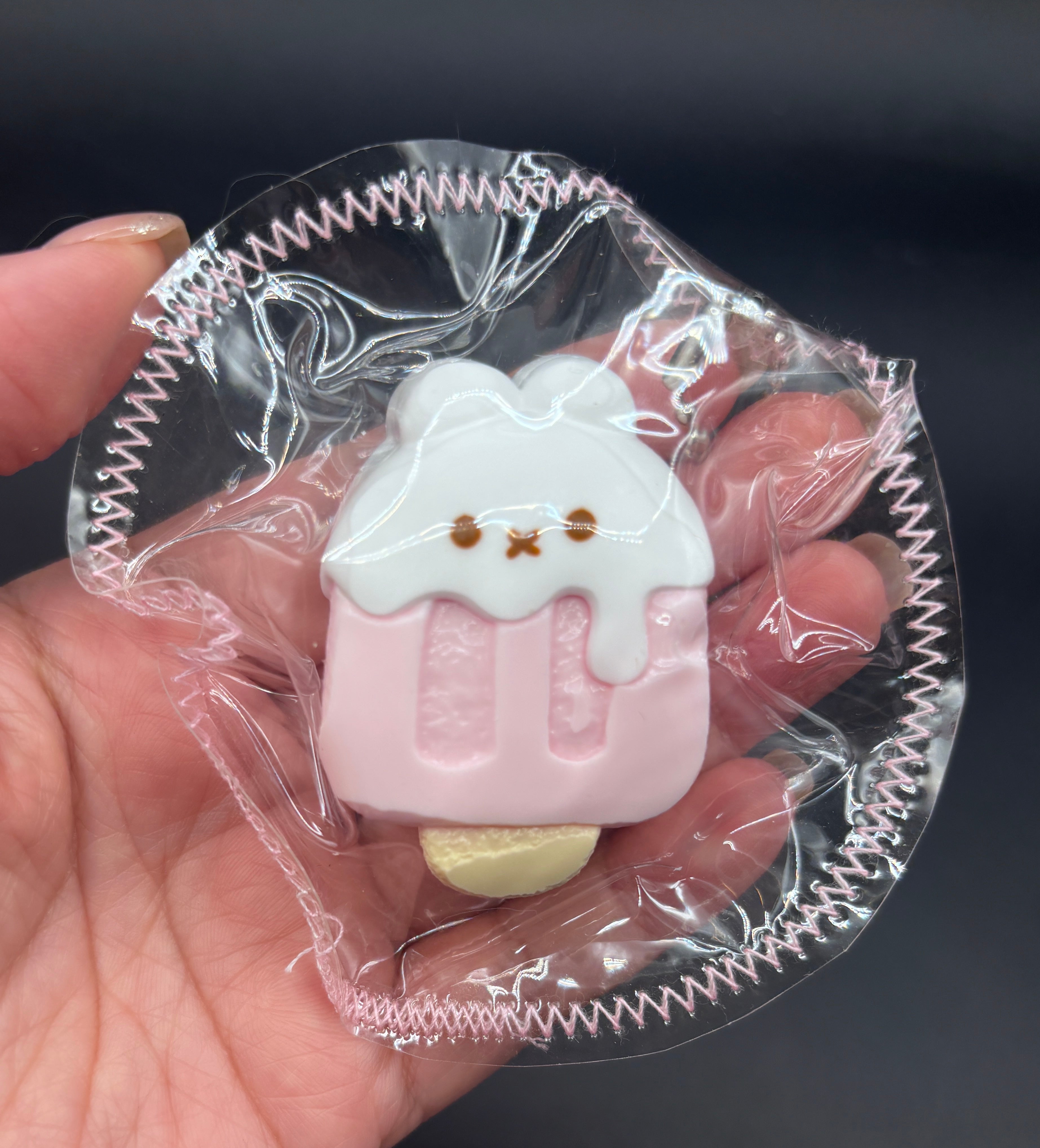 Mini popsicle taba keychain (1pc) unflocked soft