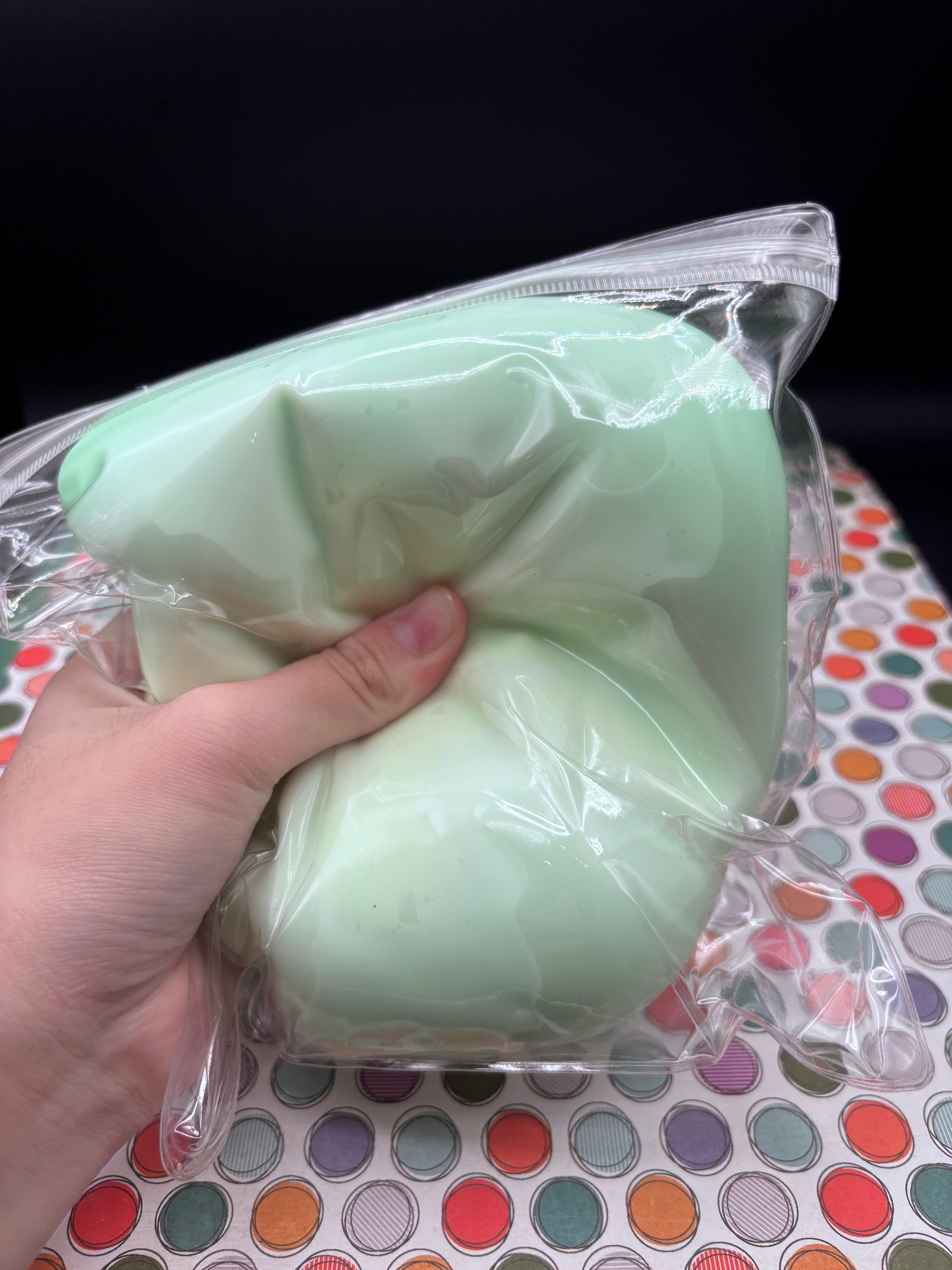 clay ball green Stress Relief Ball Toys