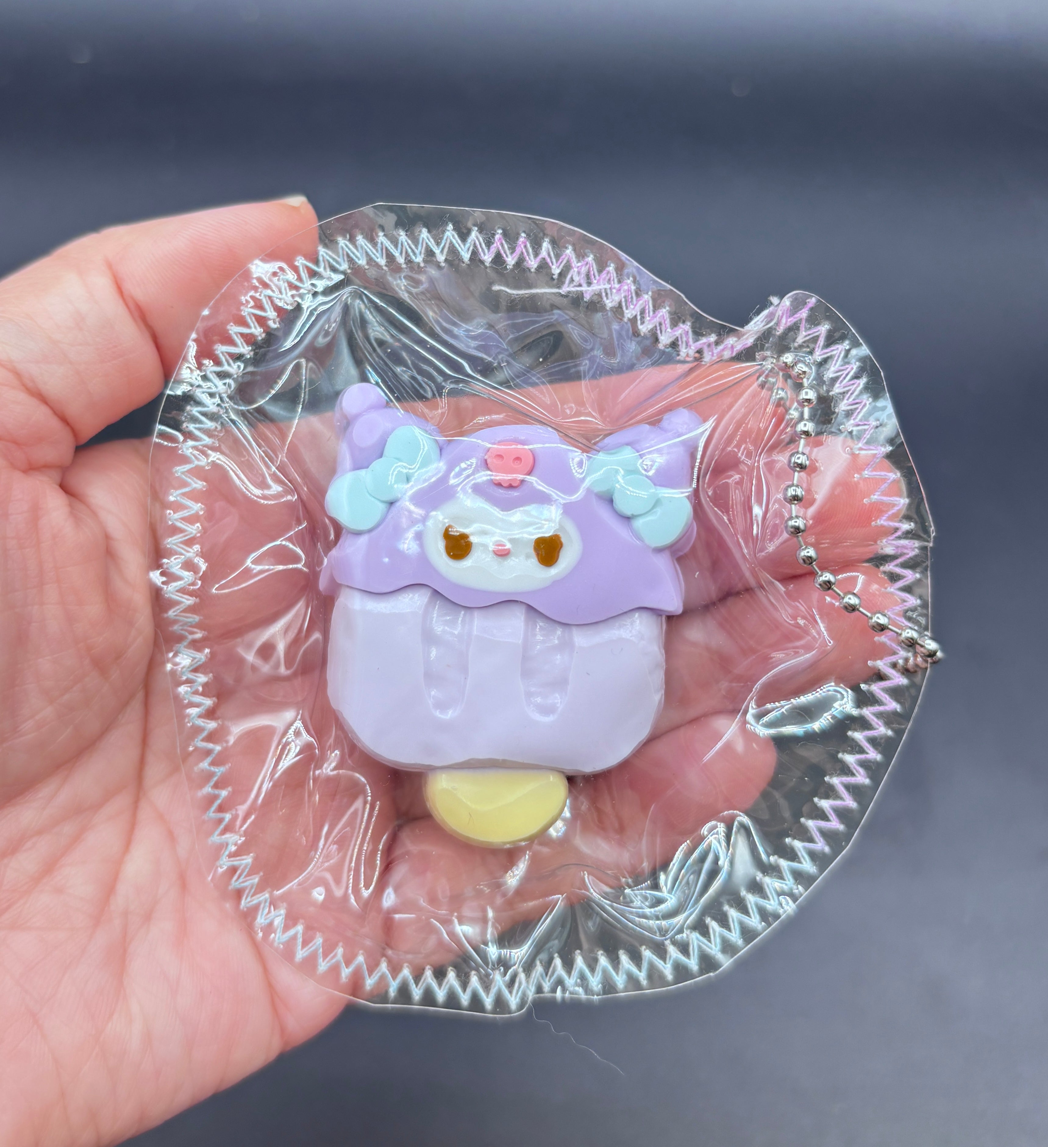 Mini keychain Kuromi popsicle taba soft taba squishy