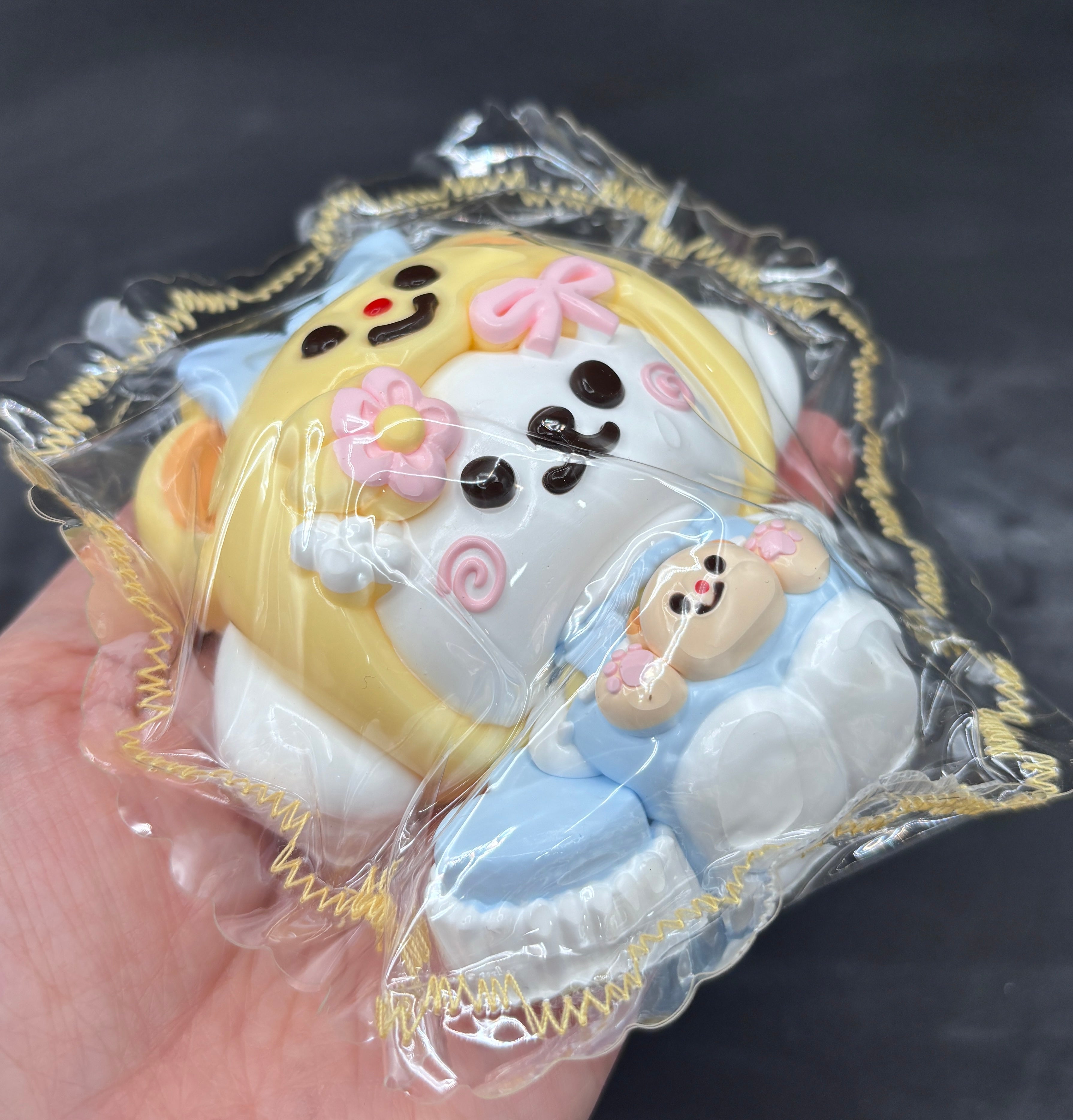 Butter Bear Taba Squishy Toy