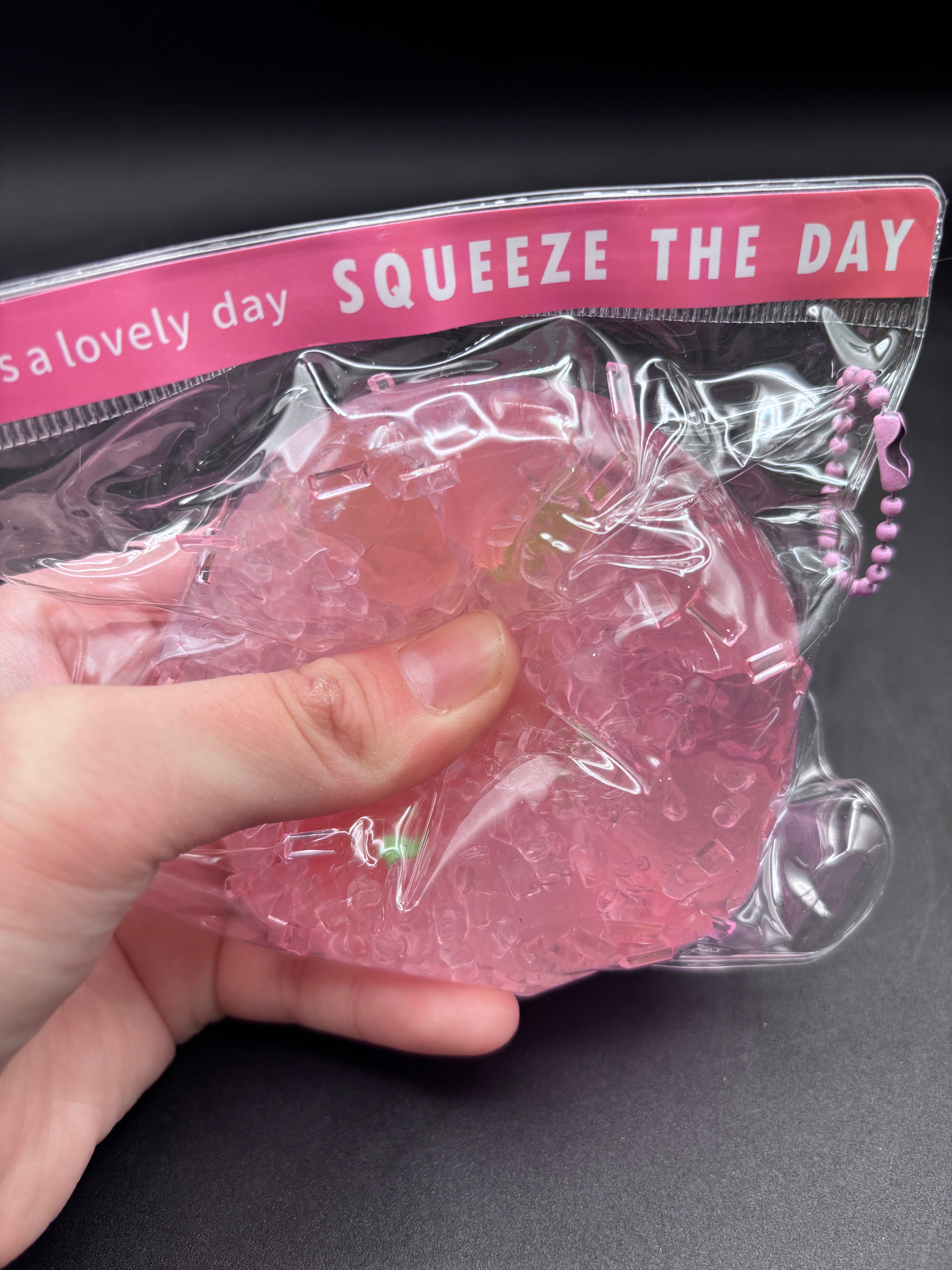 Large multi color candy slime Stress Ball