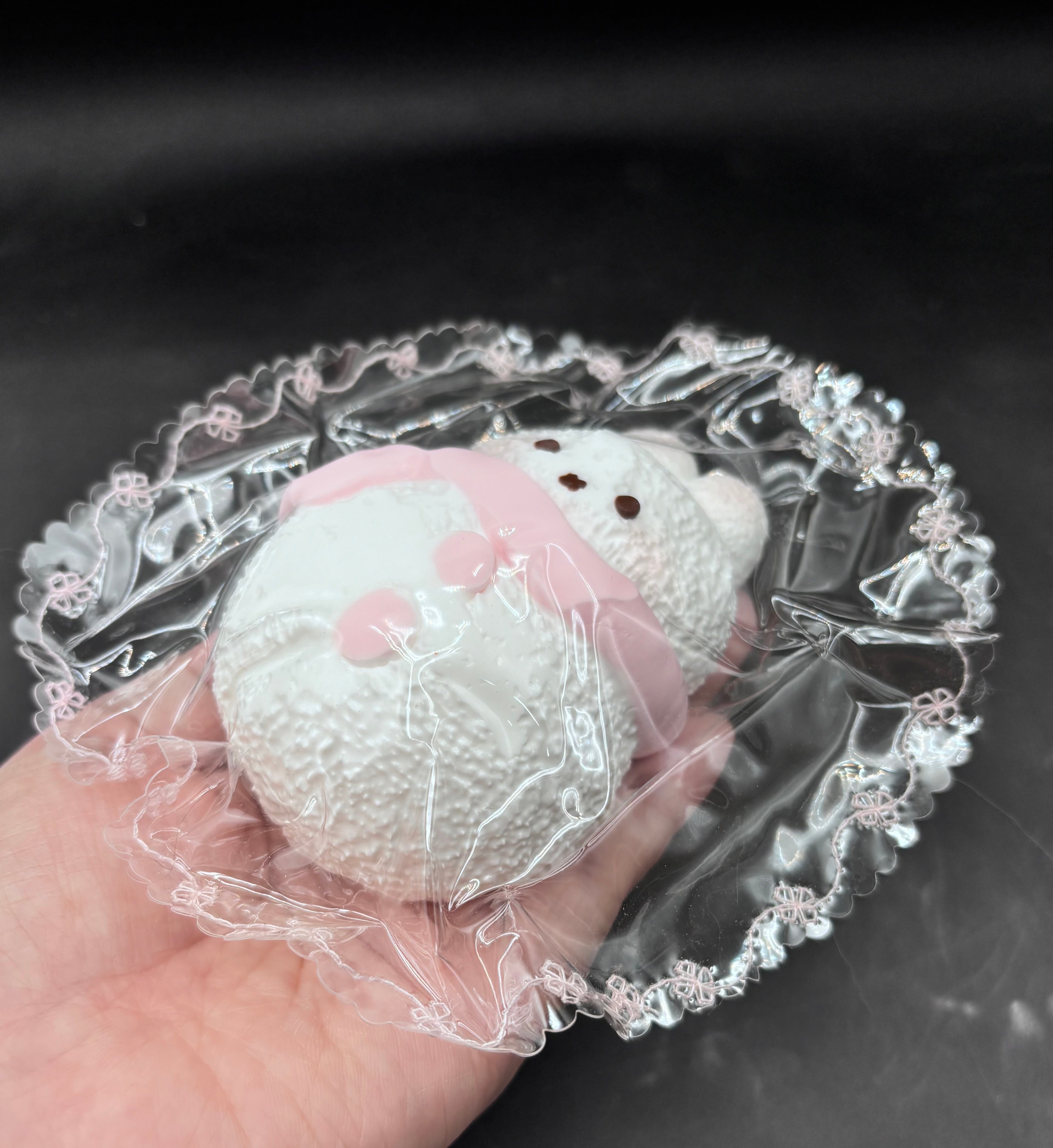 Miffy bunny cute snowman Taba Squishy Toy