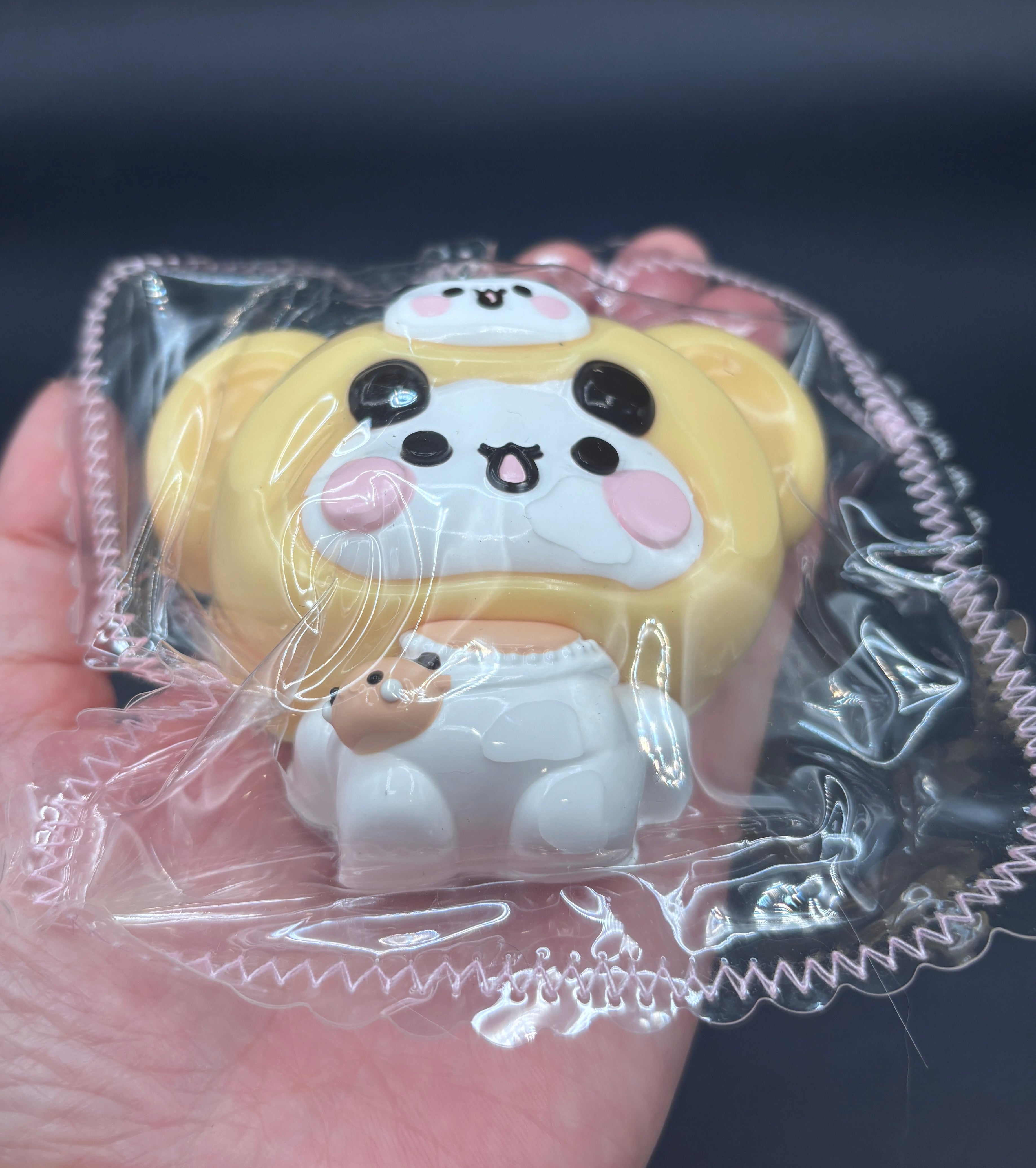 Cute yellow mouse panda  taba squishy soft