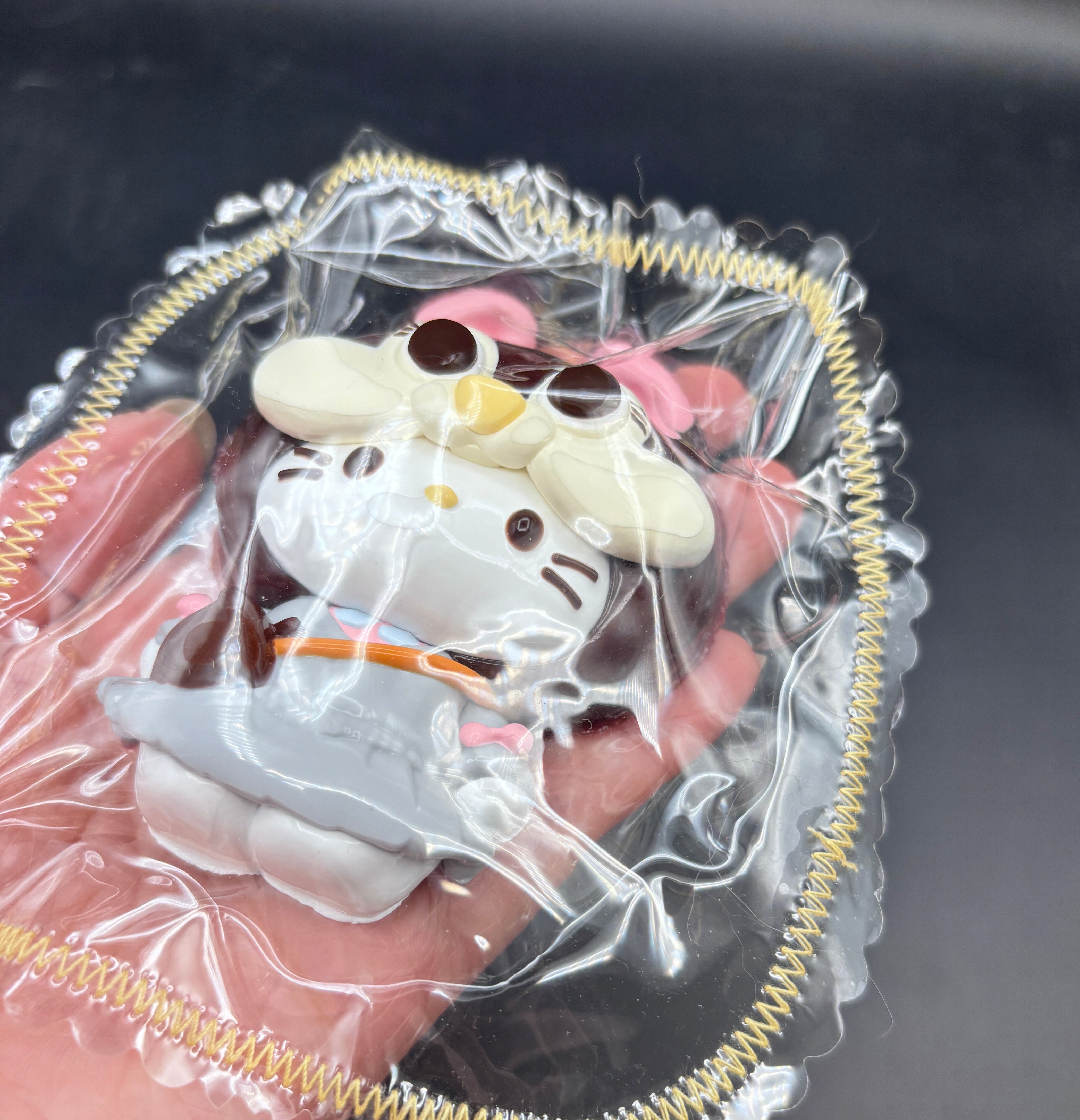 Cute chipmunk kitty detailed Taba Squishy Toy