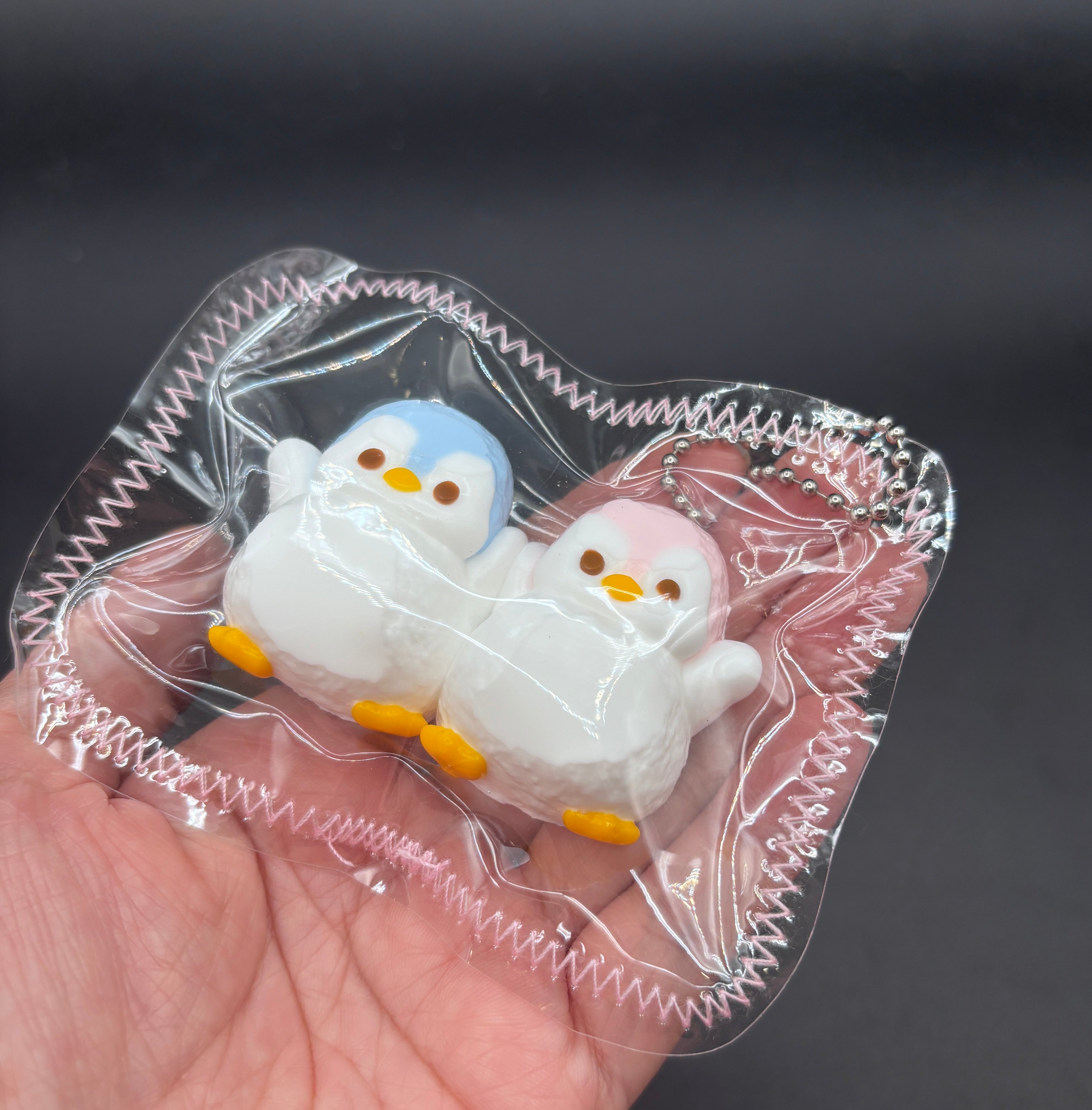 Small Penguins keychain Taba Squishy Toy
