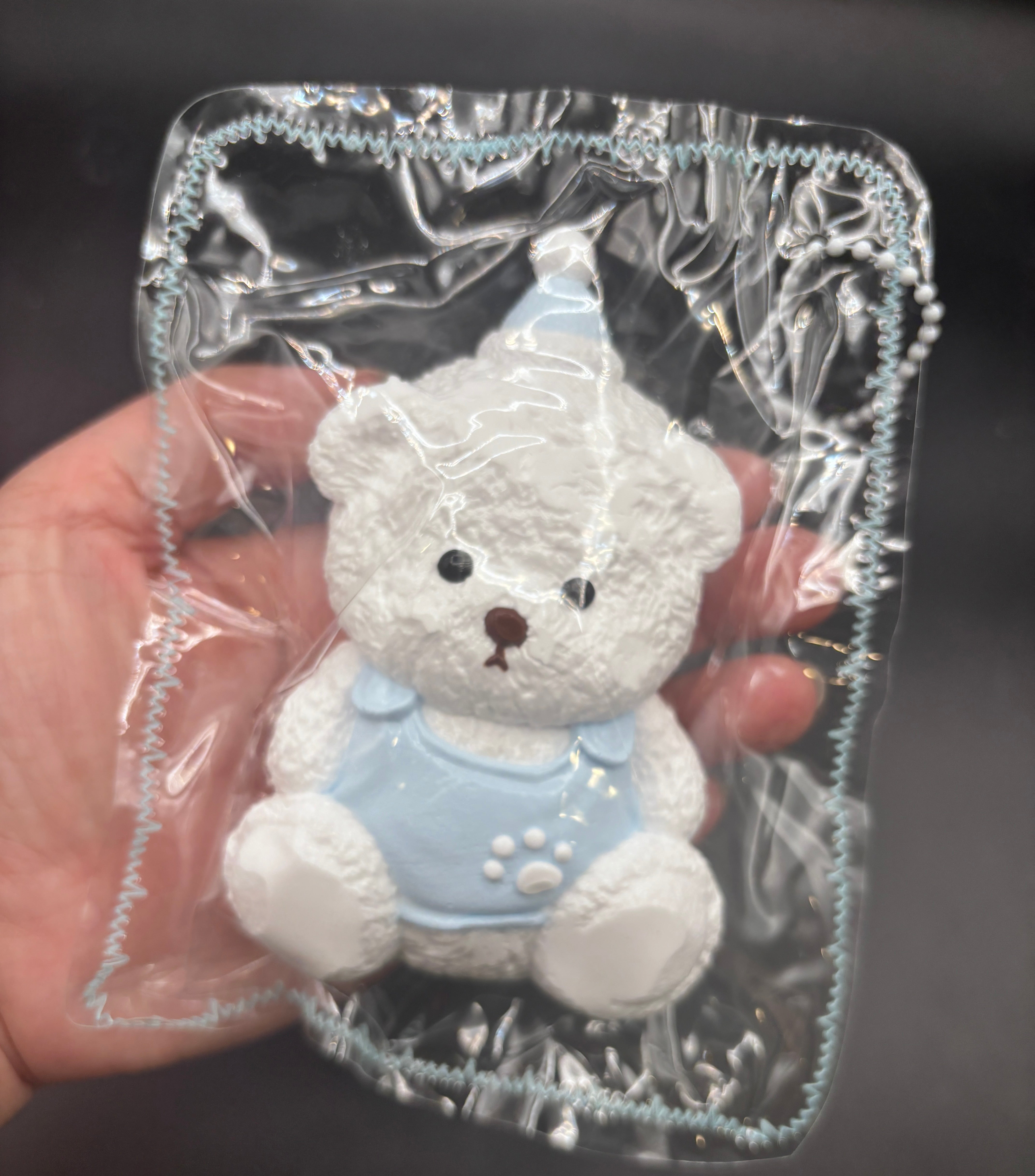 Cute party teddy bear taba squishy soft (1pc) large