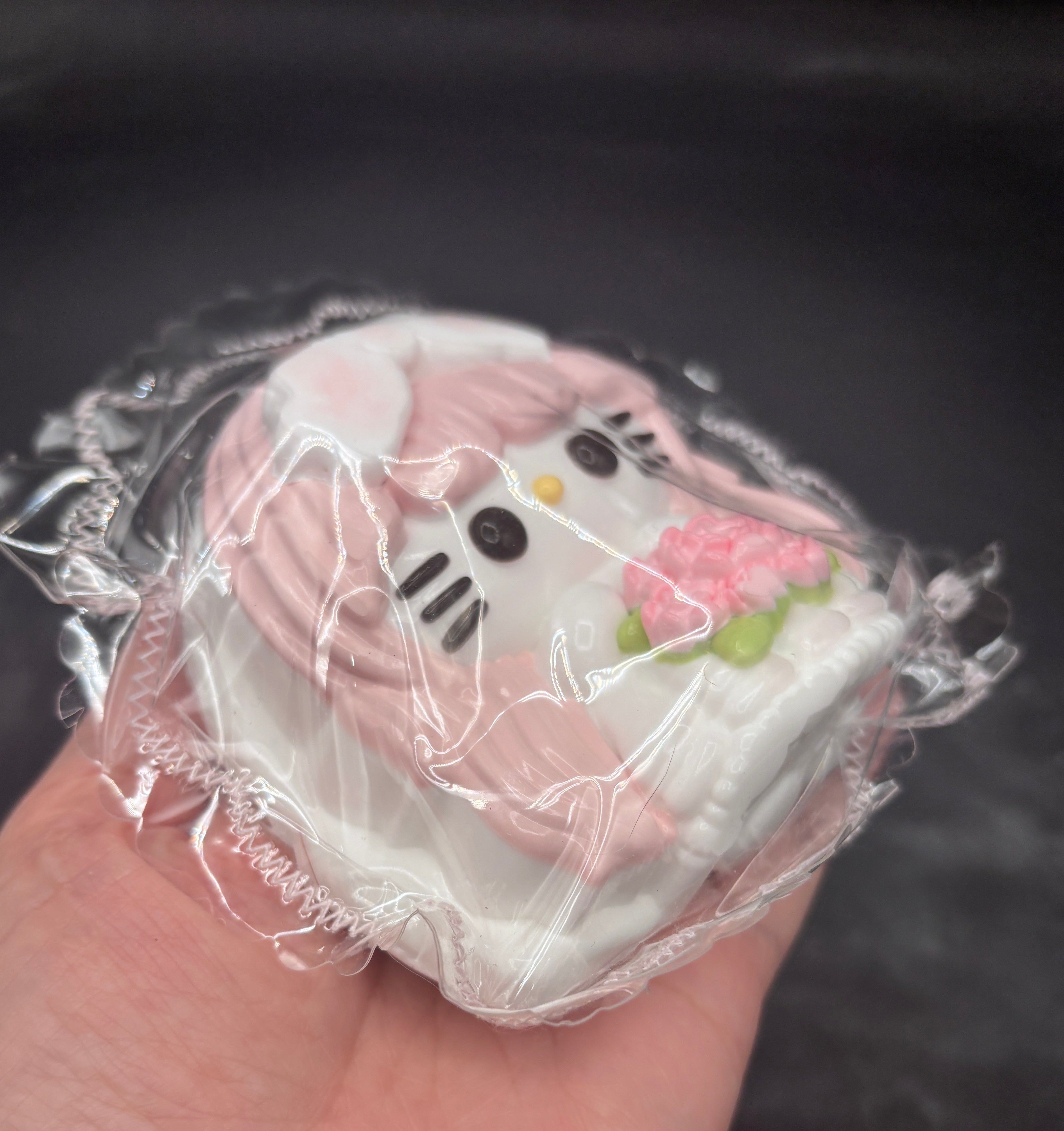 HK bridal maid with flowers (pink or purple) Taba Squishy Toy