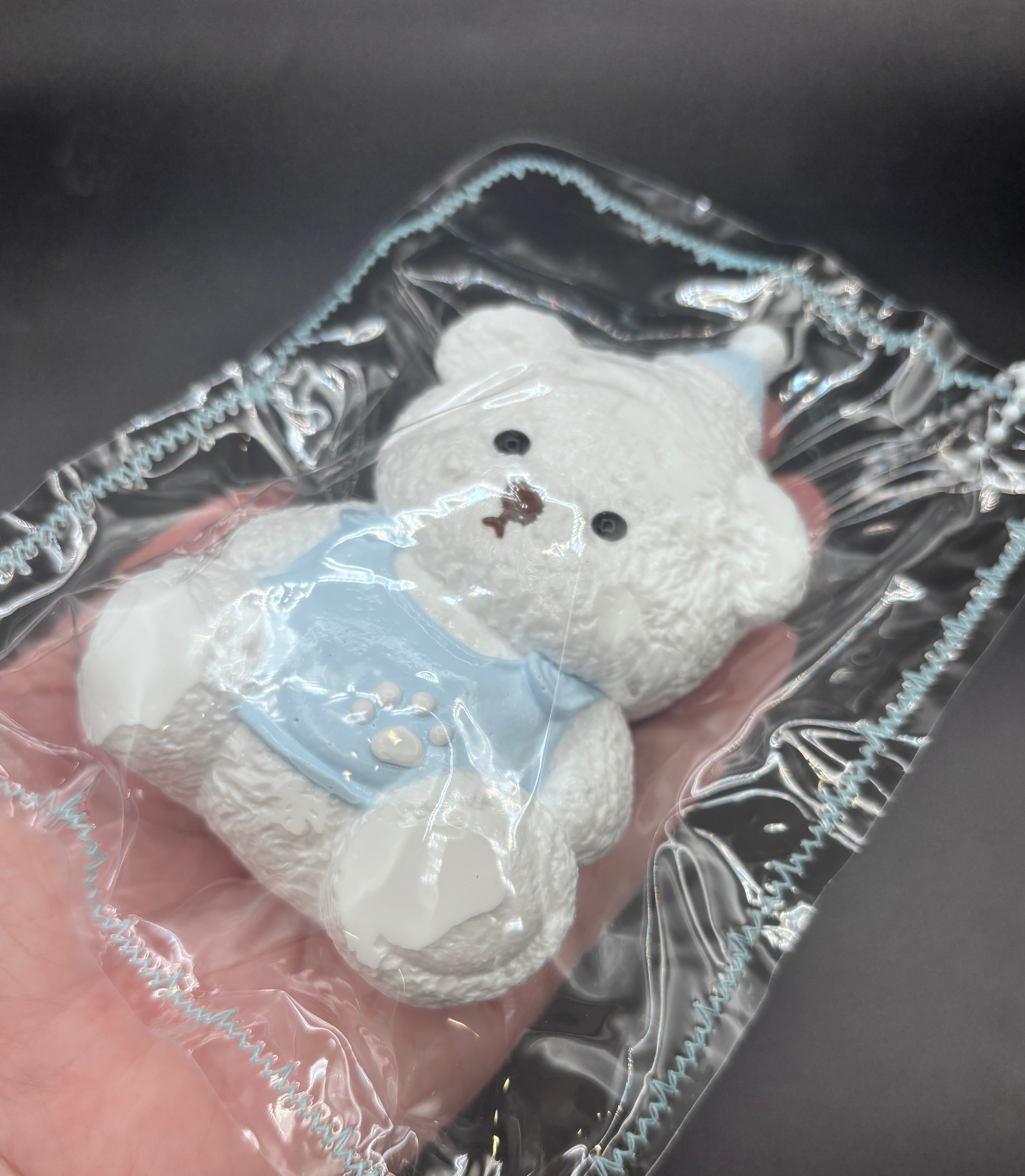 Cute party teddy bear taba squishy soft (1pc) large