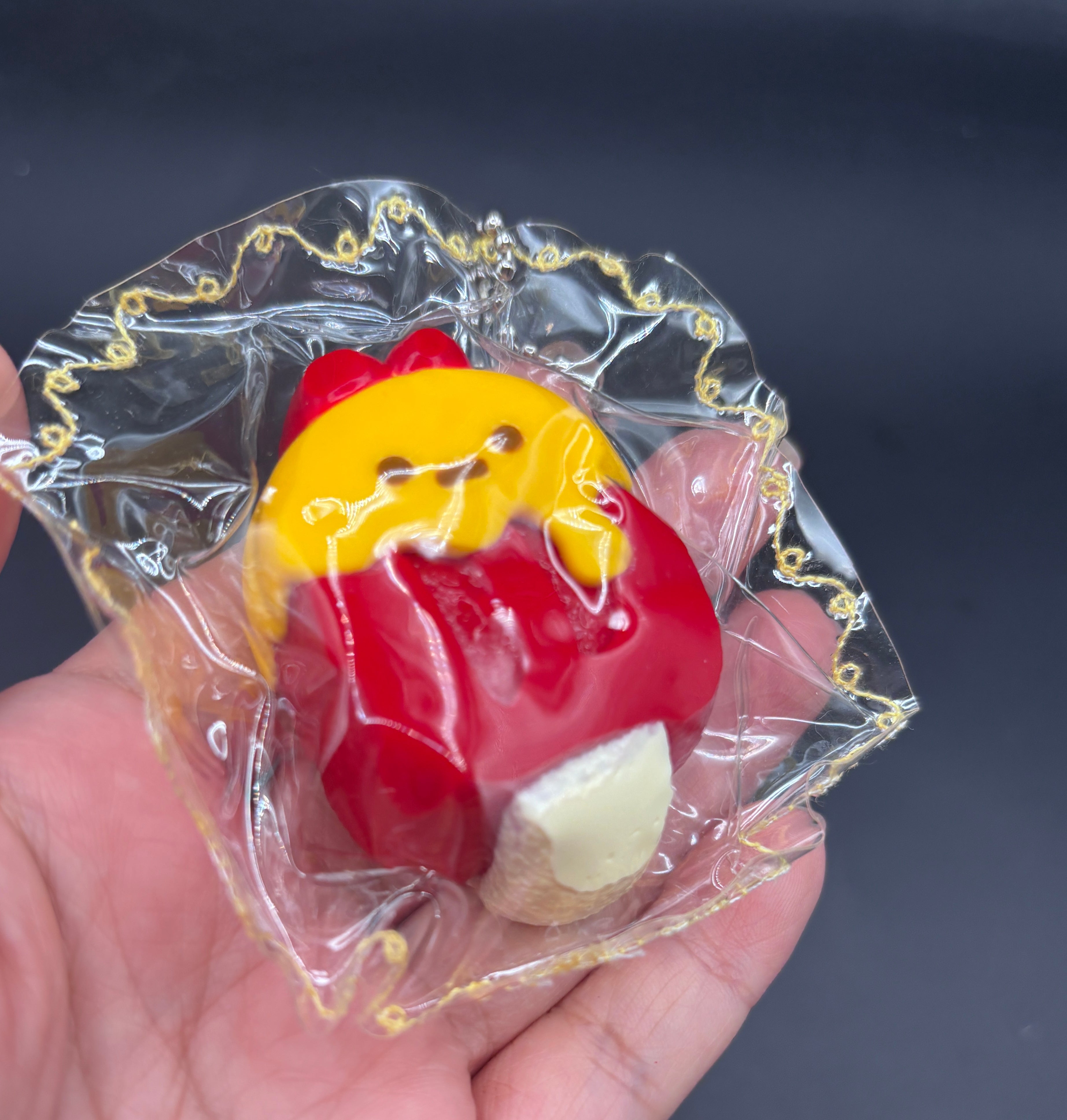 Mini popsicle taba keychain (1pc) unflocked soft