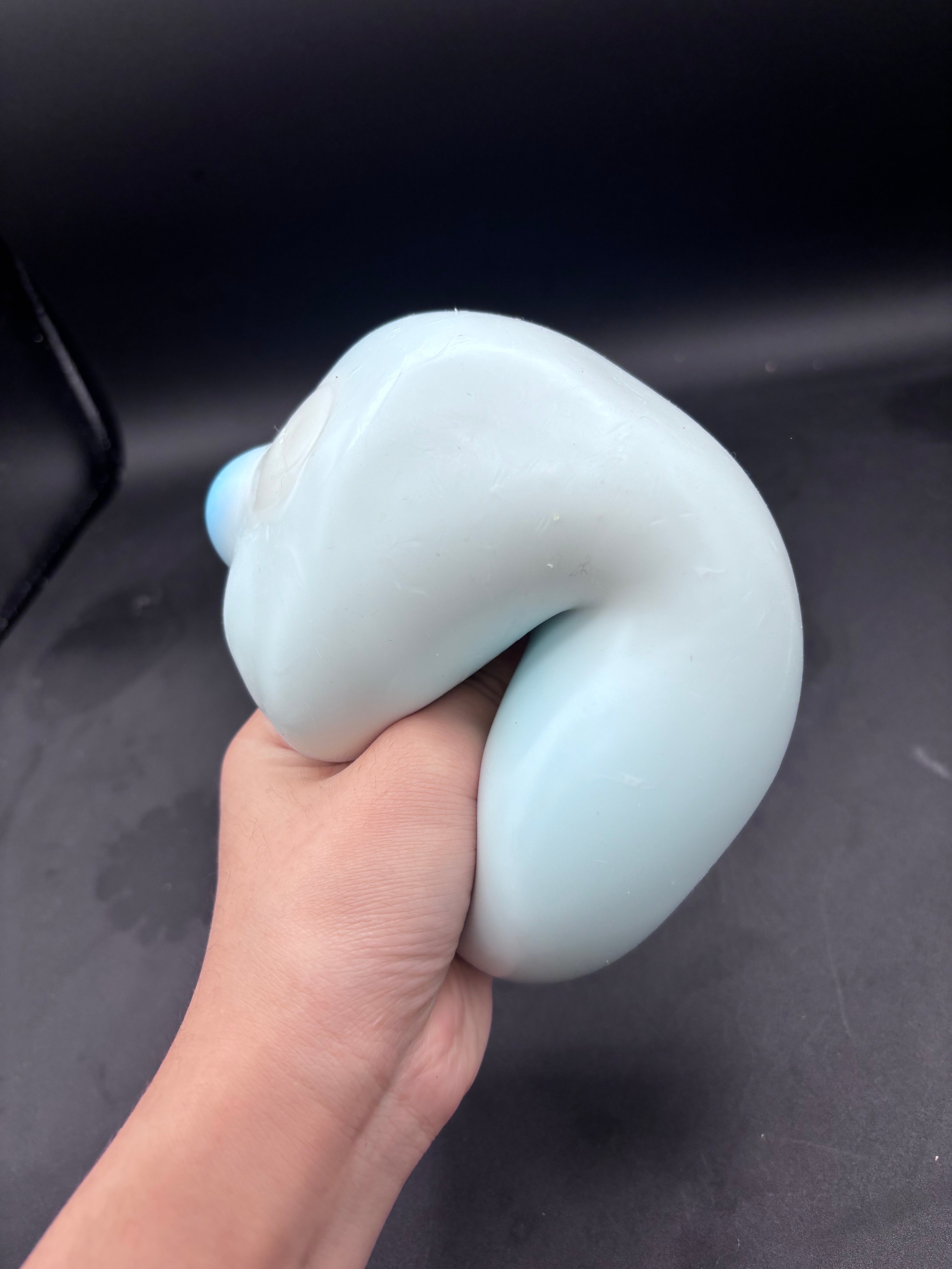 blue mouldable clay ball Stress Relief Ball Toys
