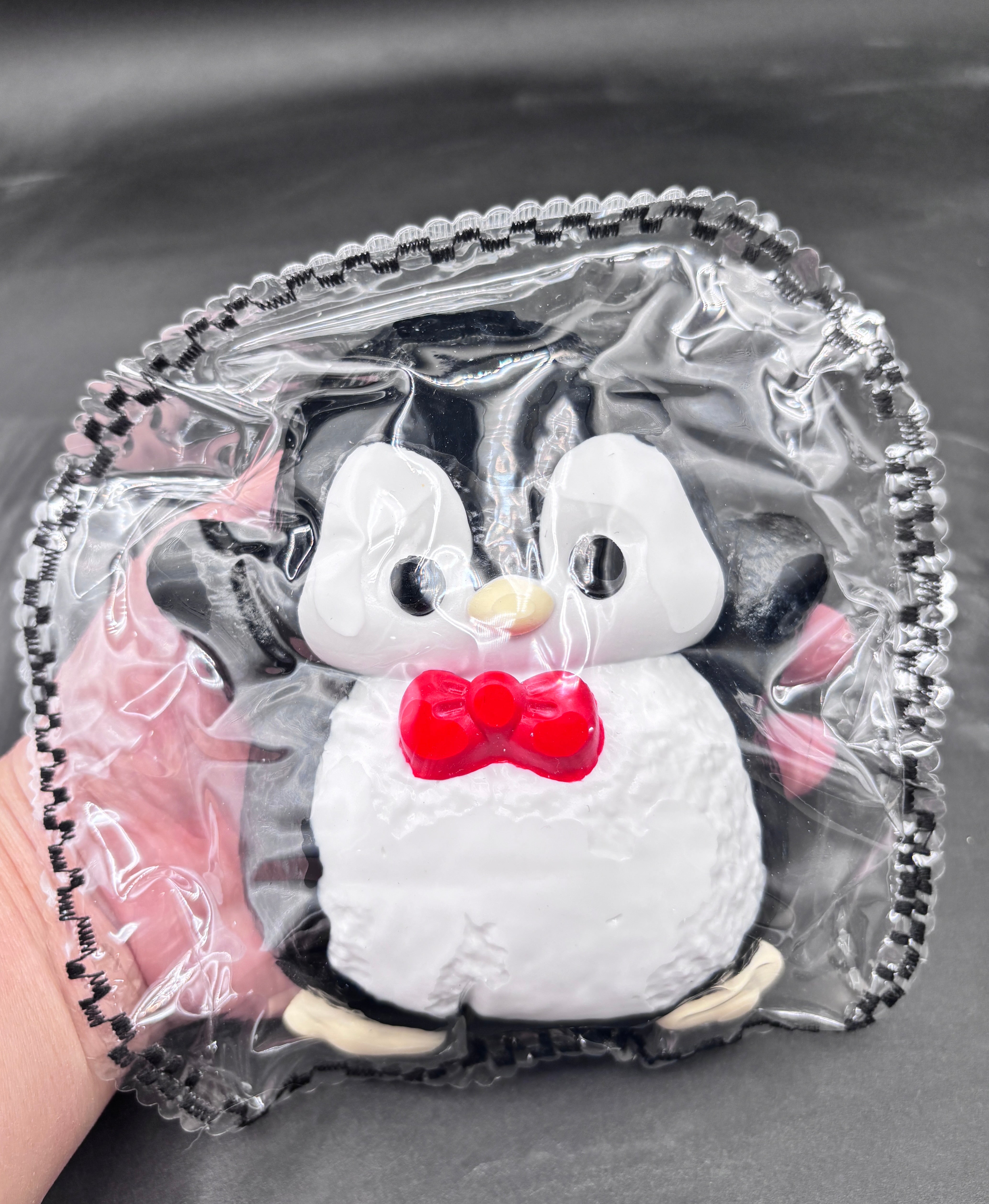 Jumbo penguin soft cute Taba Squishy Toy (comparison at the end)