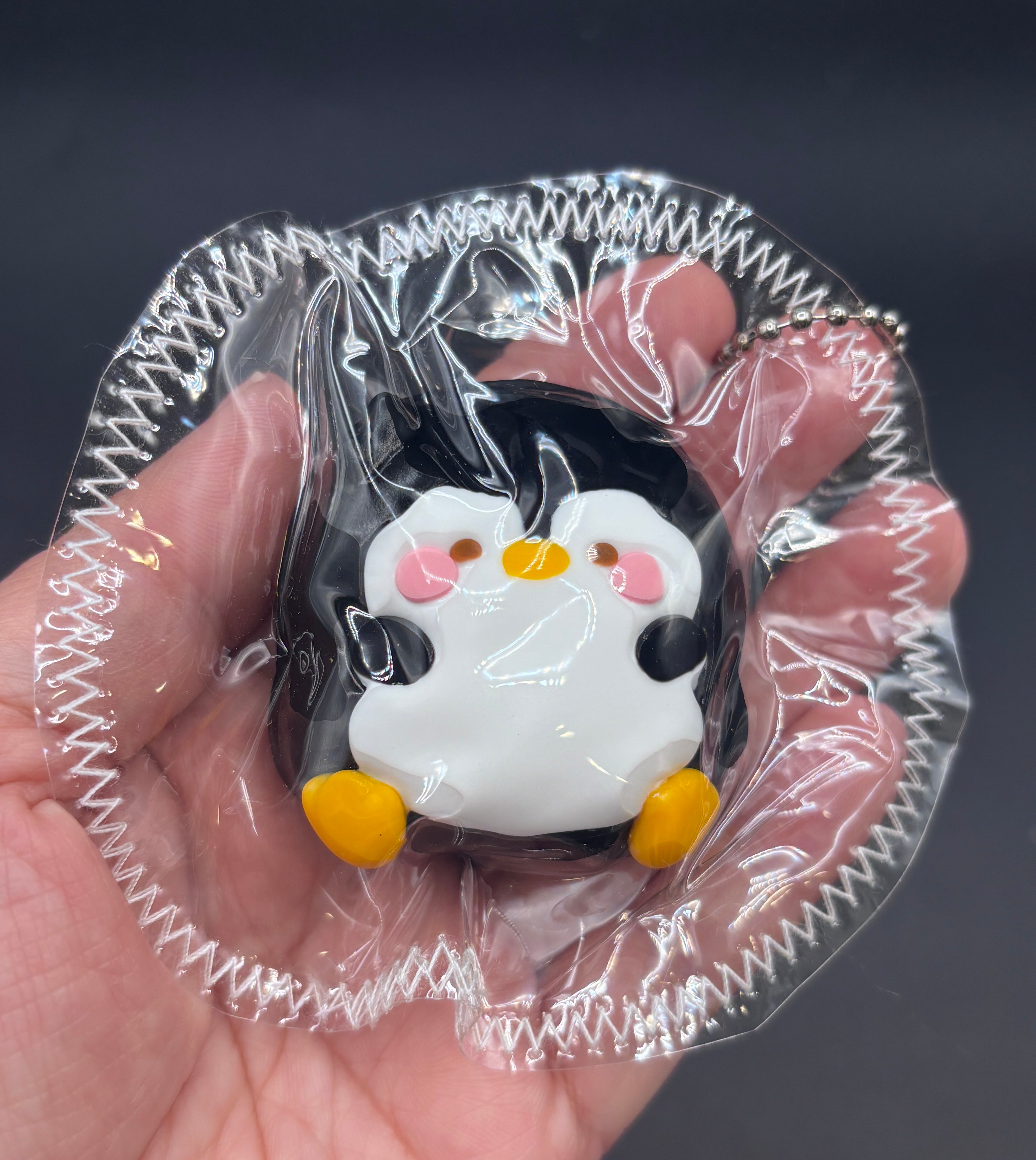 Cute fat penguin mini Taba (blue/black)