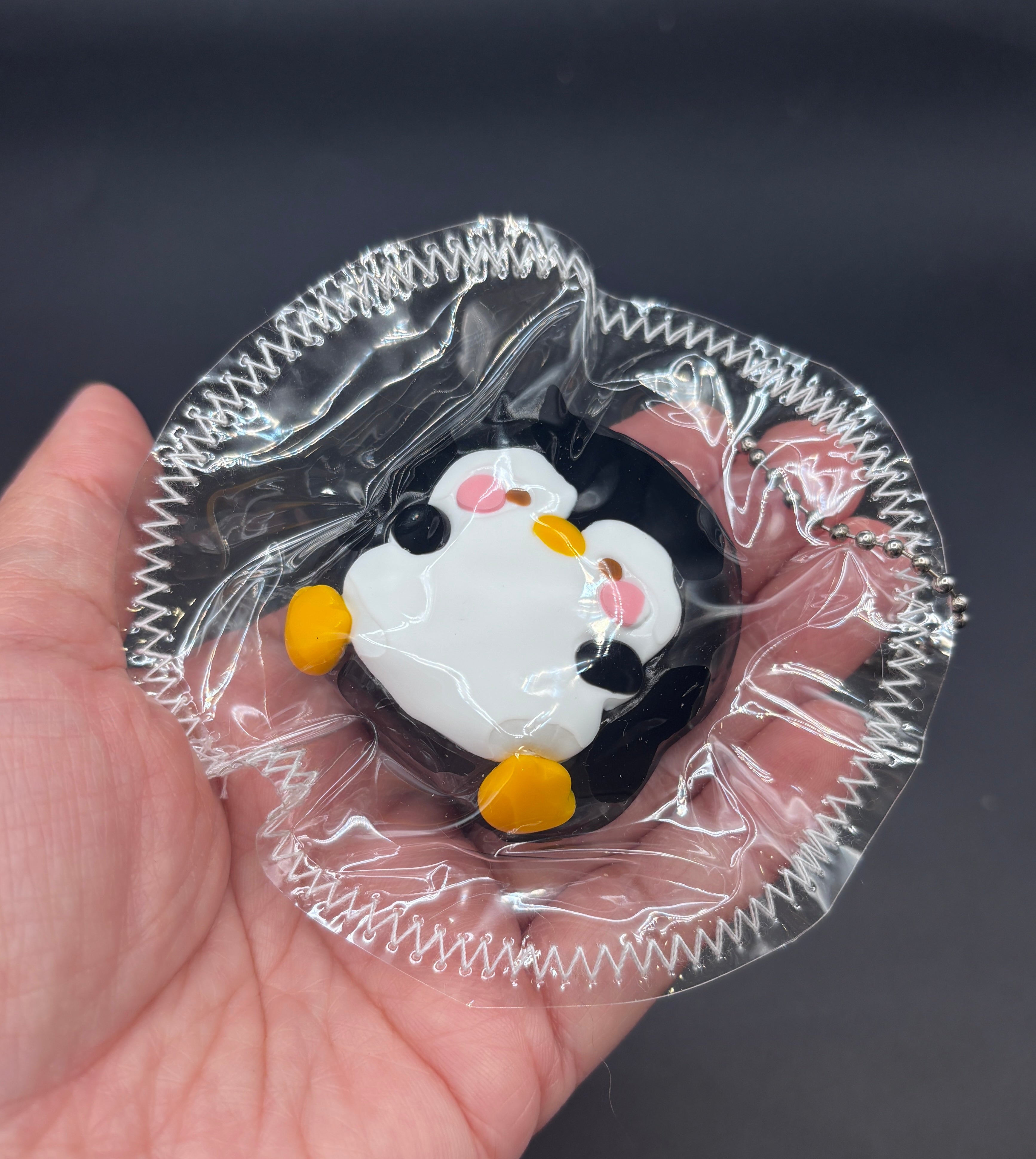 Cute fat penguin mini Taba (blue/black)