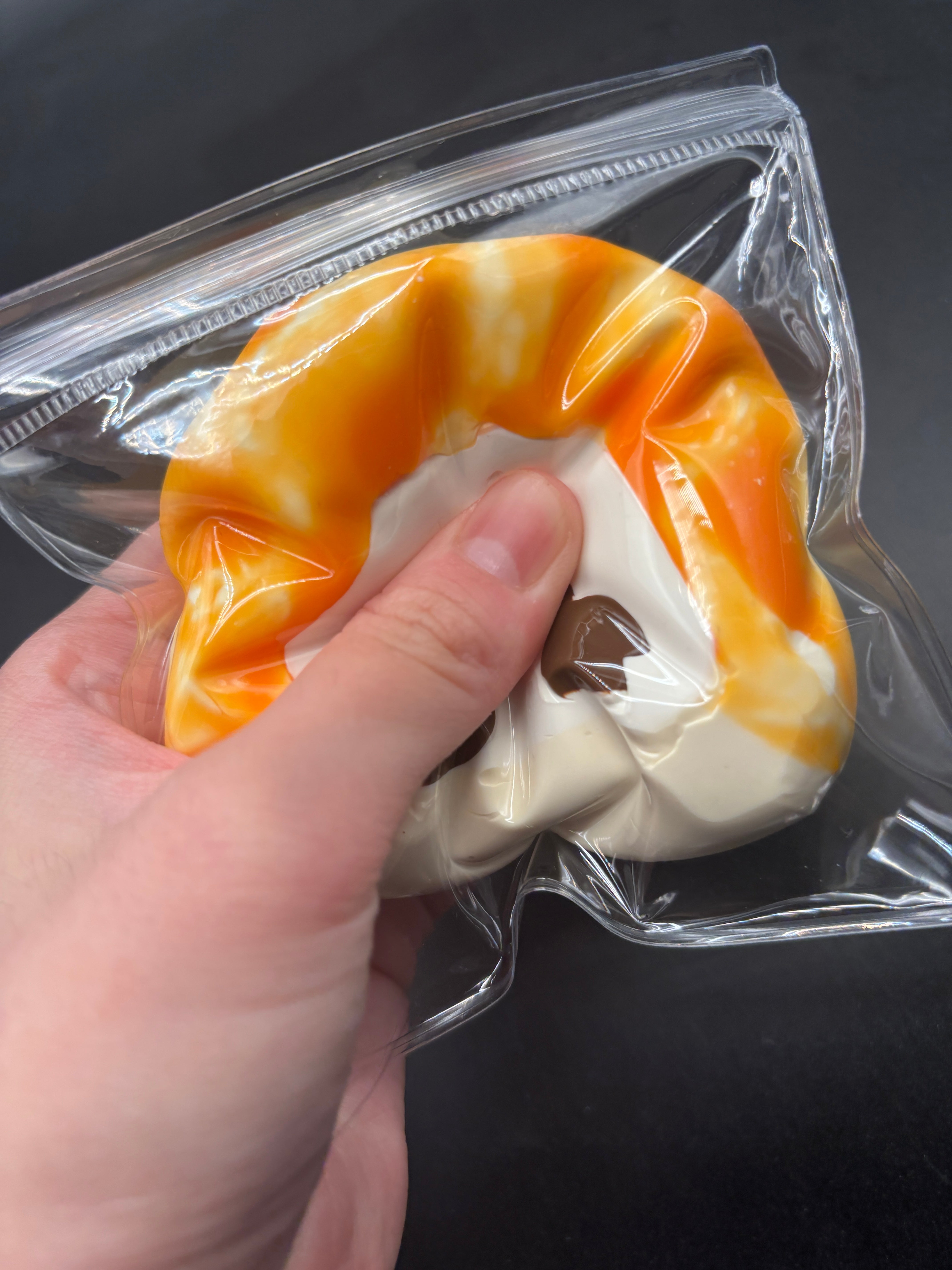 Cute jelly cat slice of bread soft Taba Squishy Toy