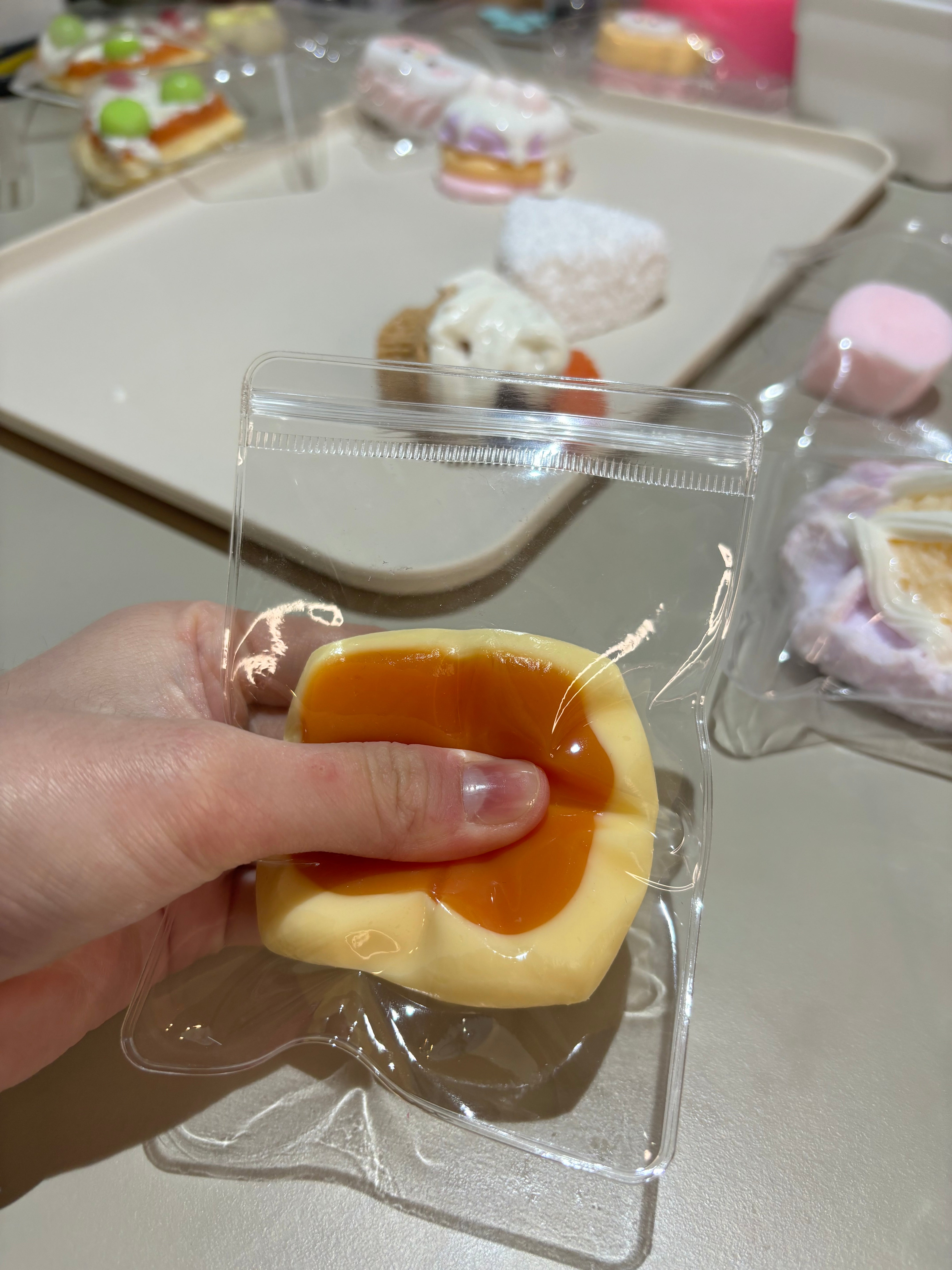 Small Hawaiian Roll Taba Squishy Toy