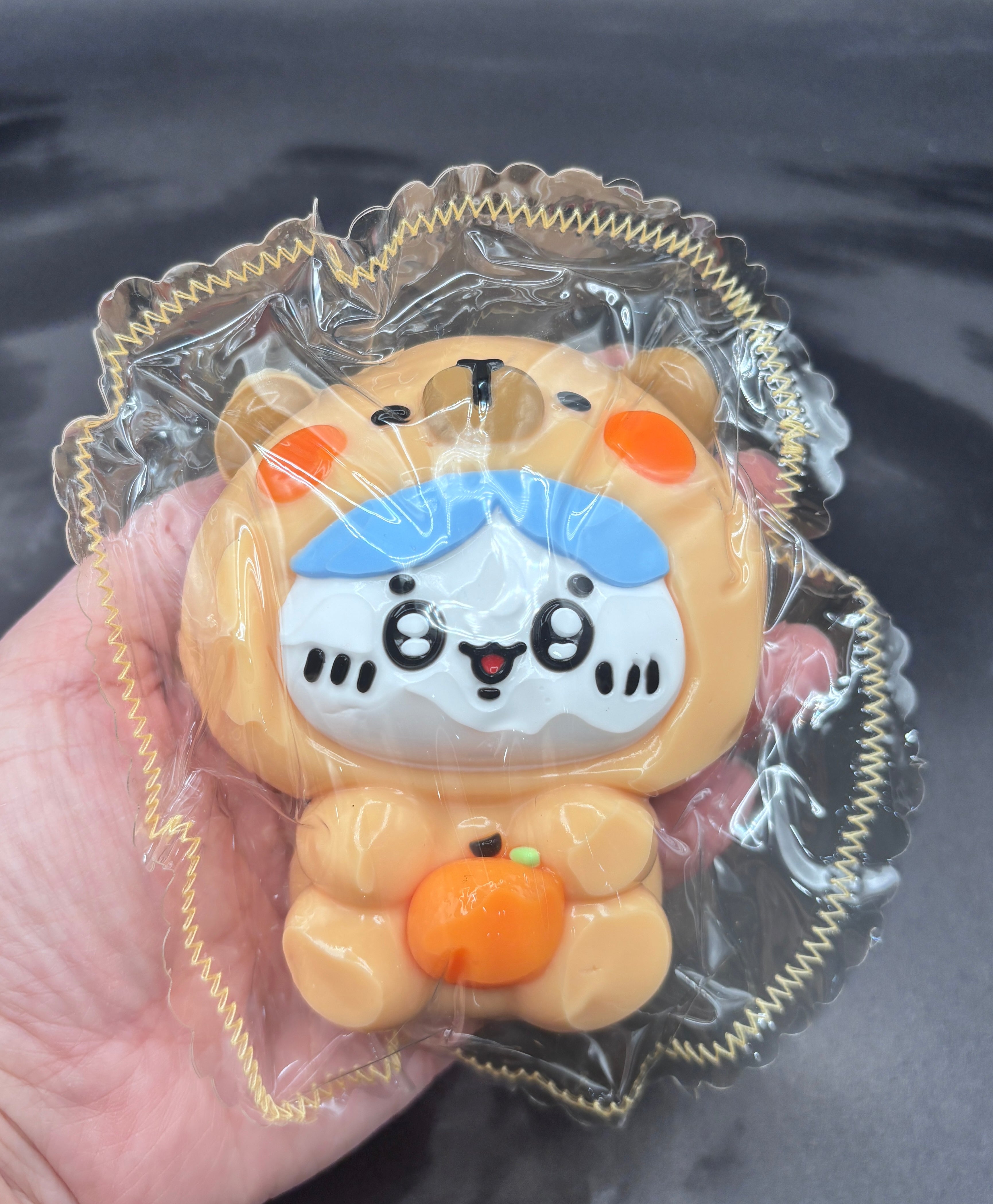 Cute soft hatchiware capybara Chiikawa Taba Squishy Toy