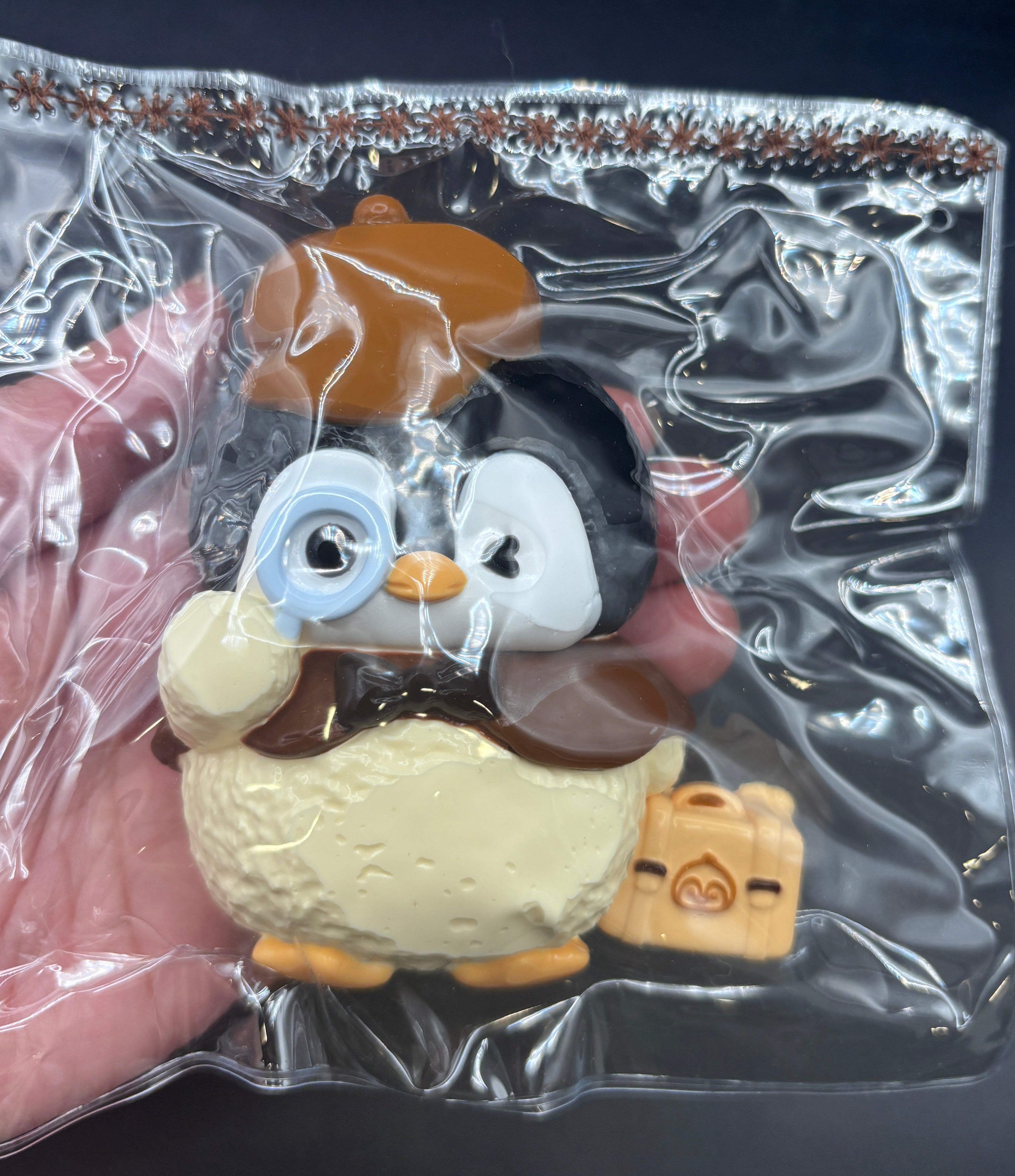 detective penguin detailed Taba Squishy Toy