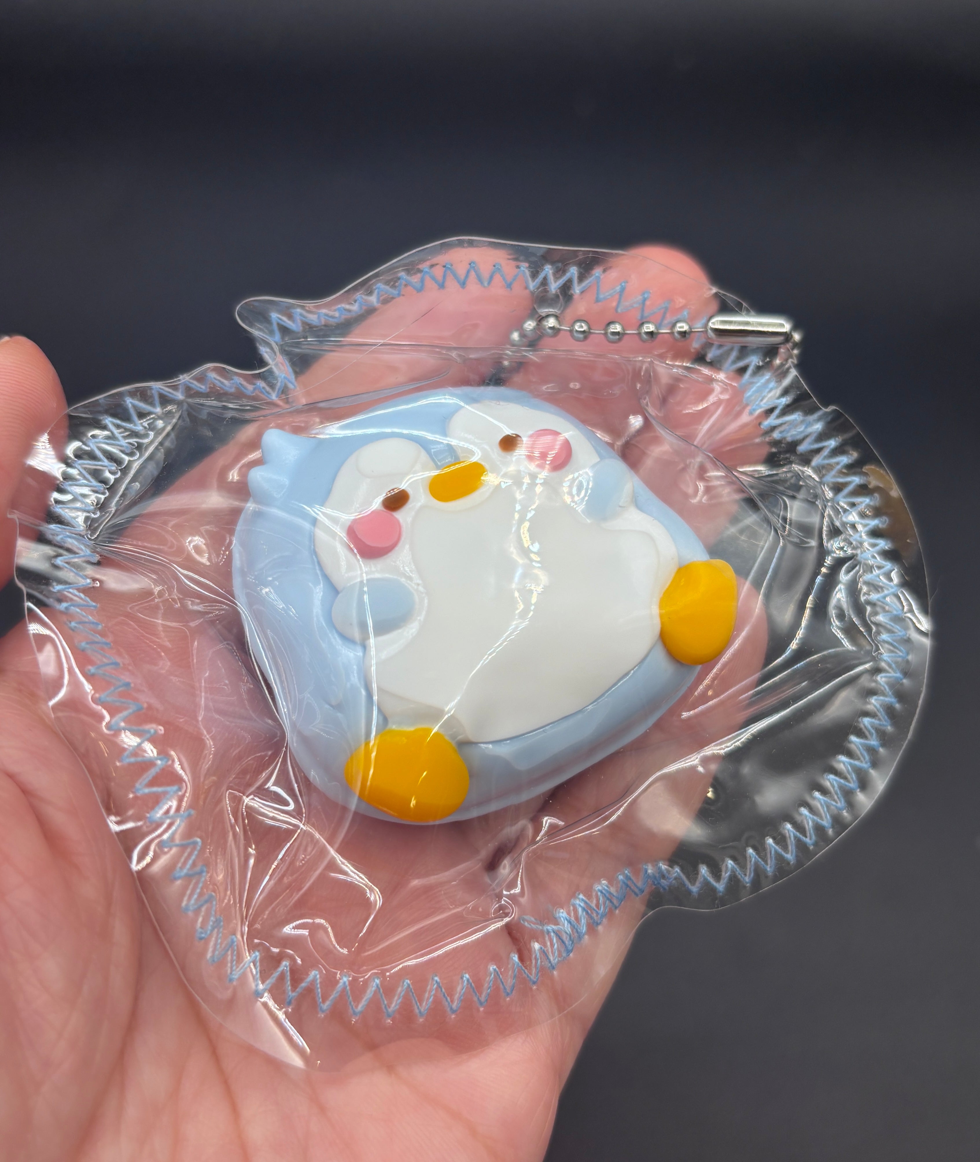 Cute fat penguin mini Taba (blue/black)