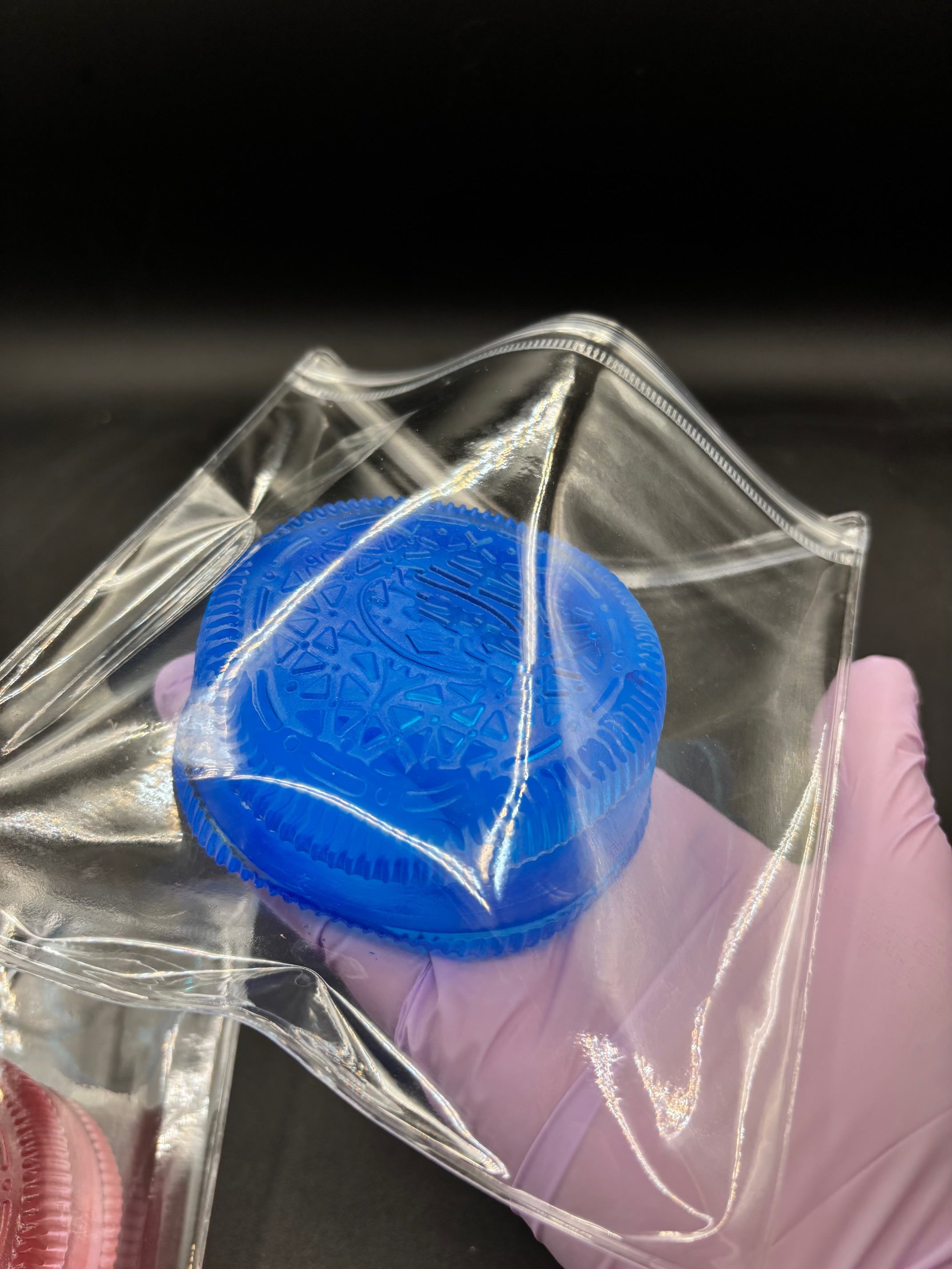 Blue 3-layers Cookie Taba Squishy