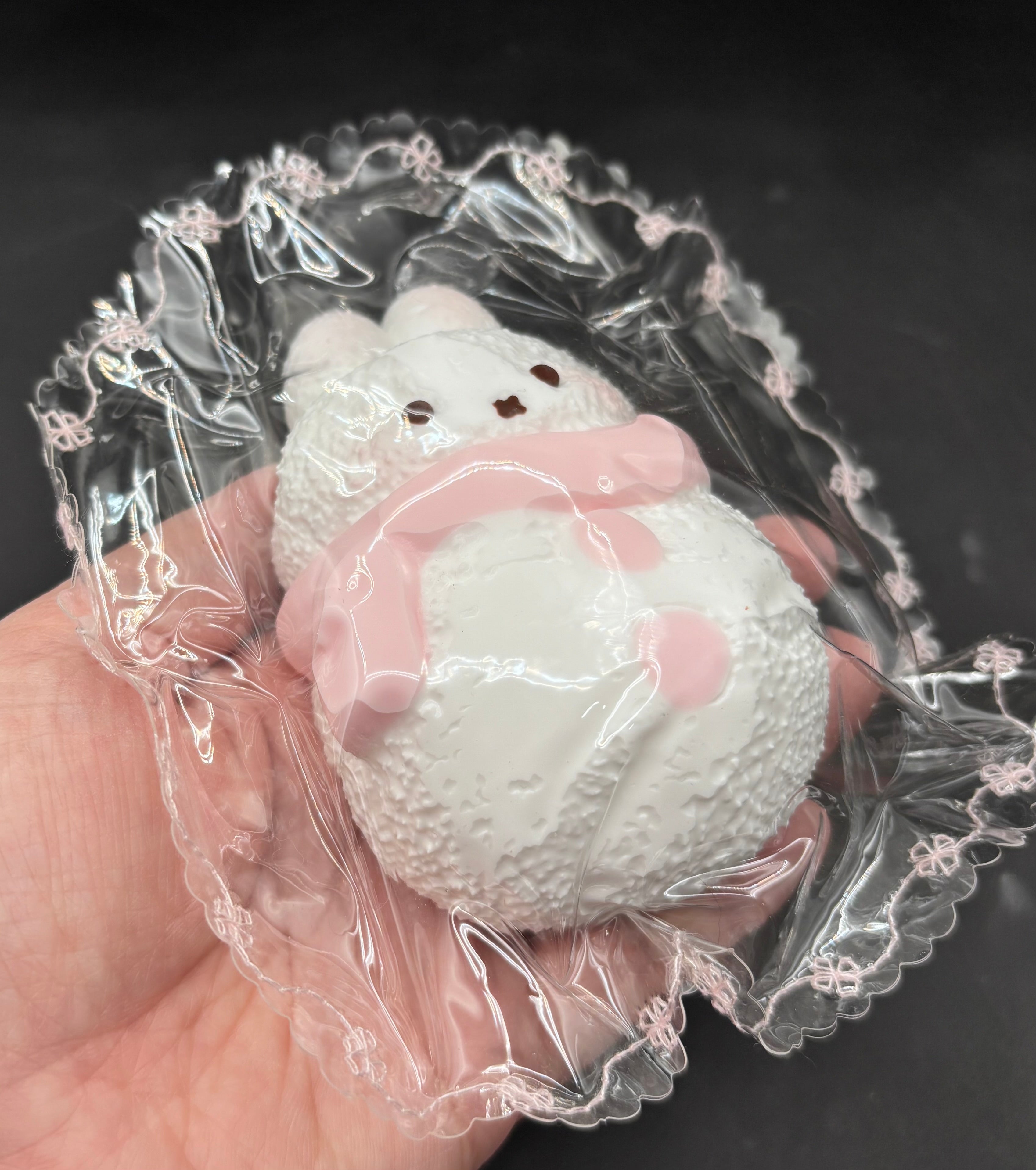 Miffy bunny cute snowman Taba Squishy Toy