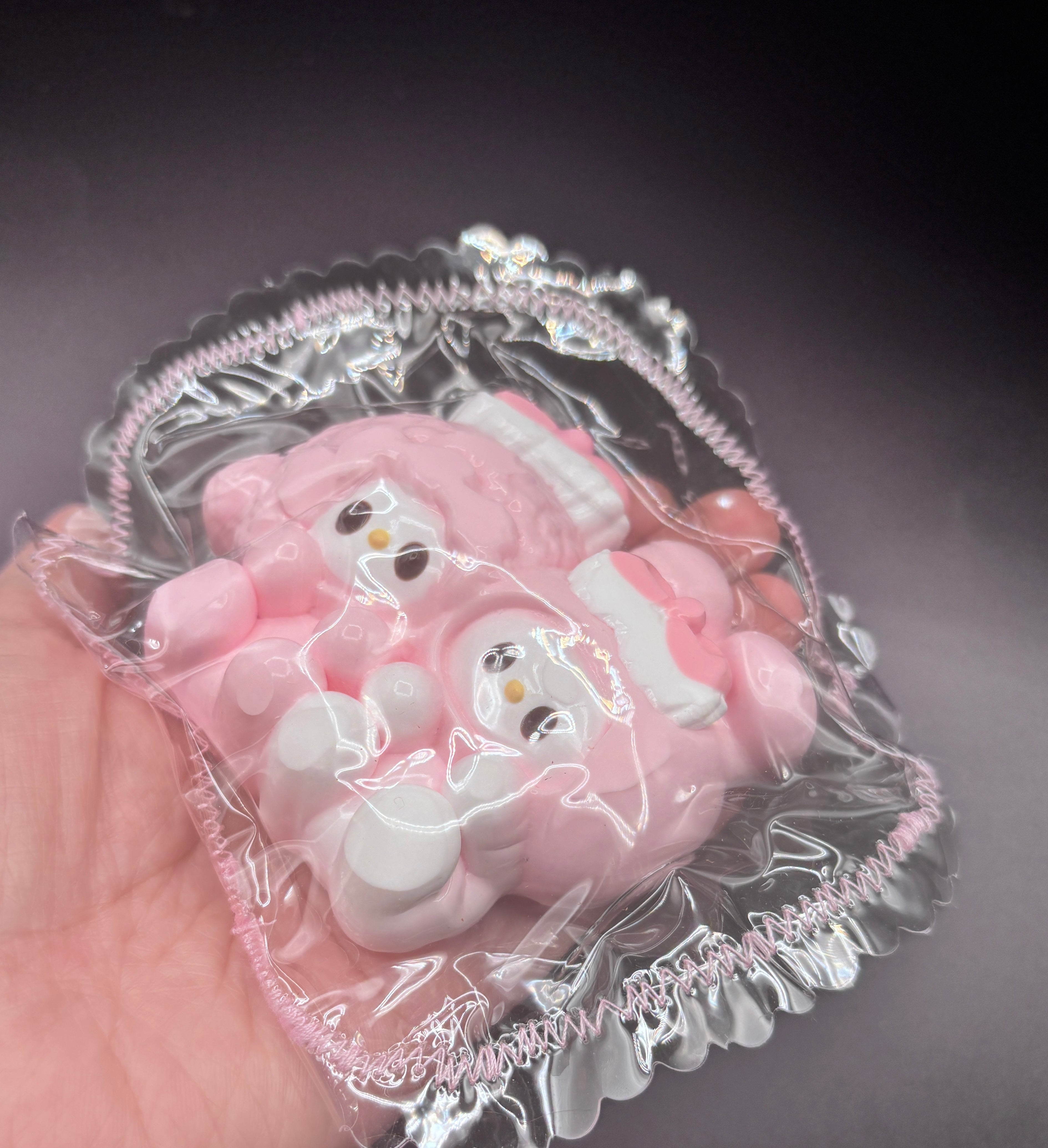 Pack of 2 my melody+sweet piano cute Taba Squishy Toy