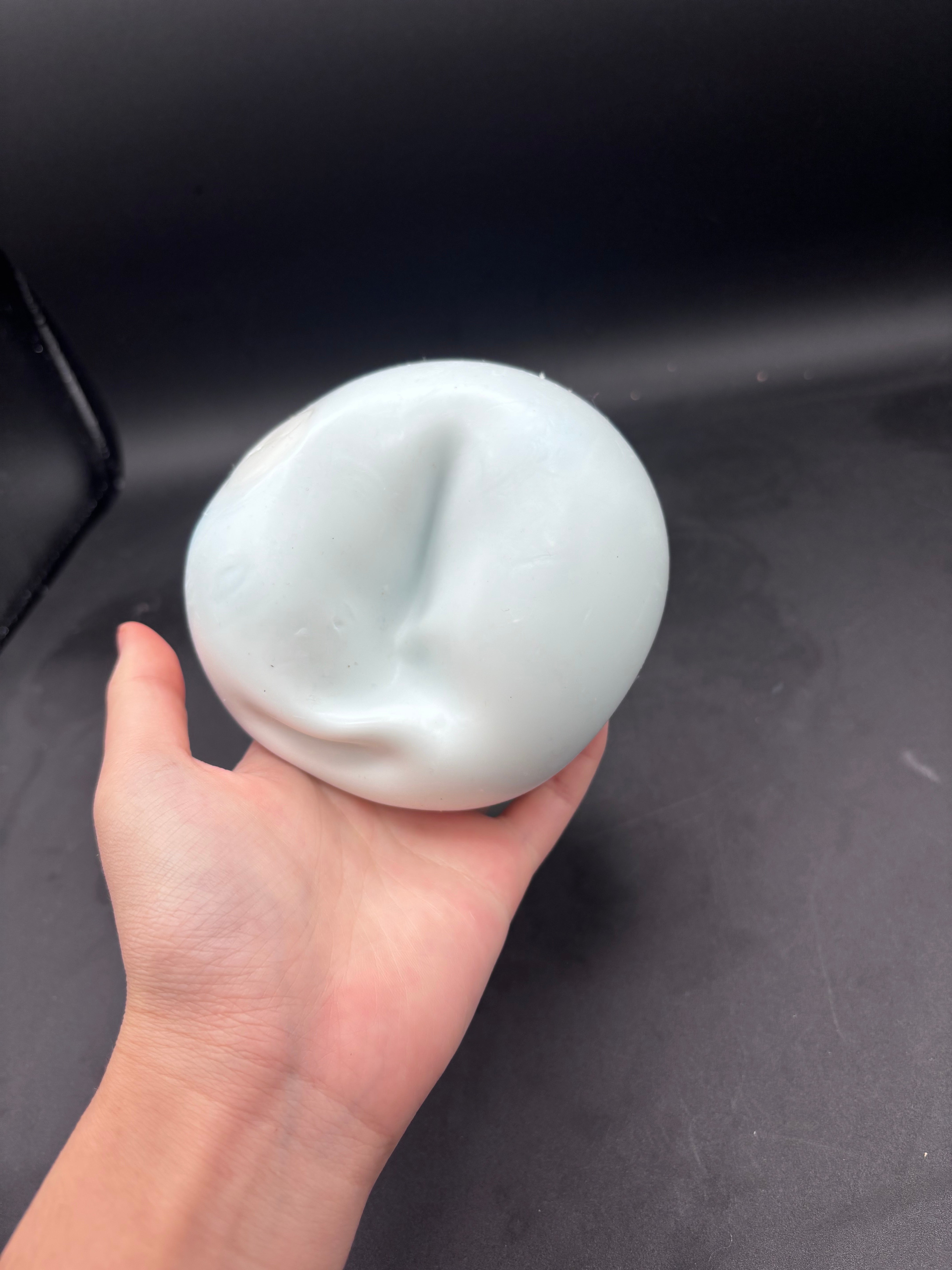 blue mouldable clay ball Stress Relief Ball Toys