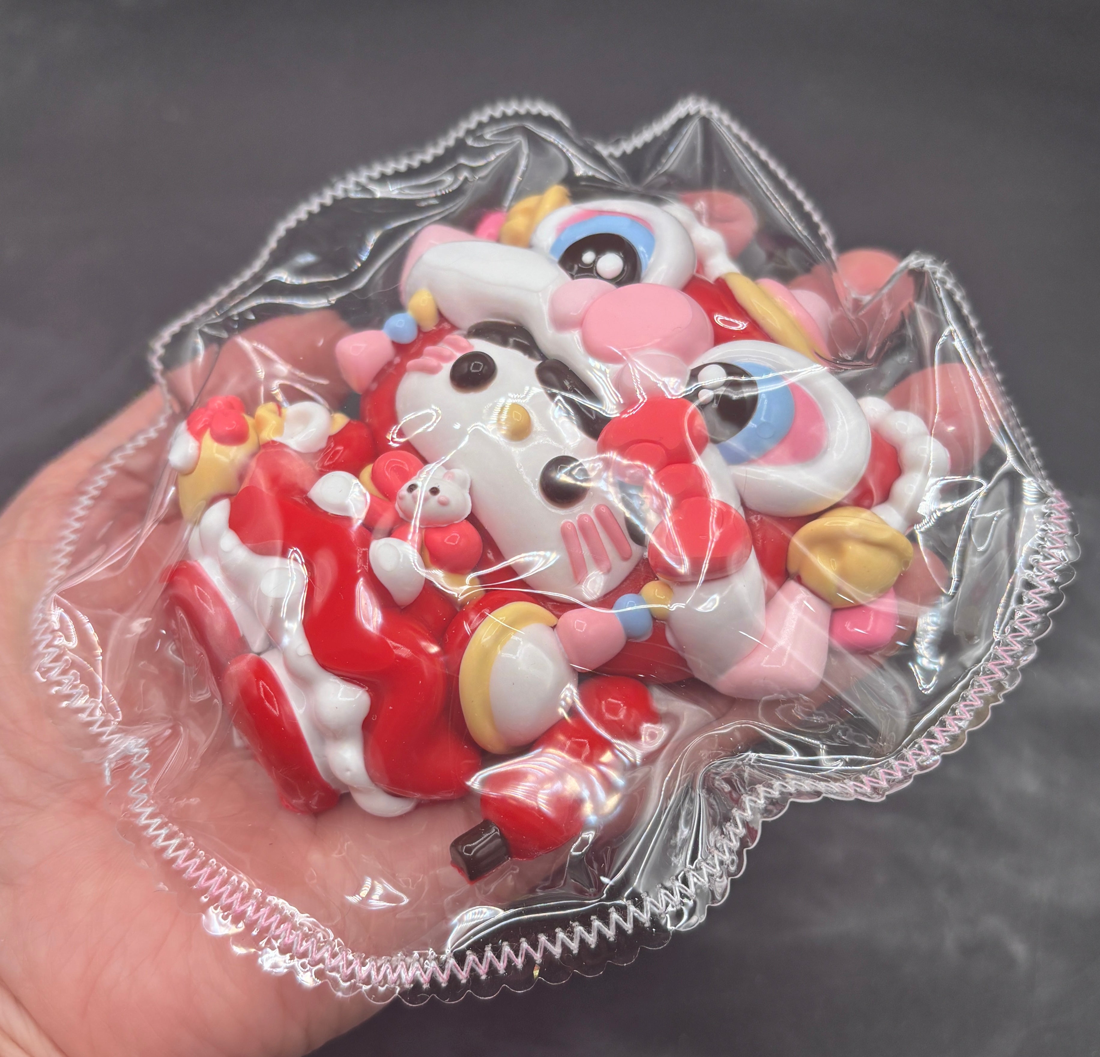 HK Chinese new year dragon design Taba Squishy Toy