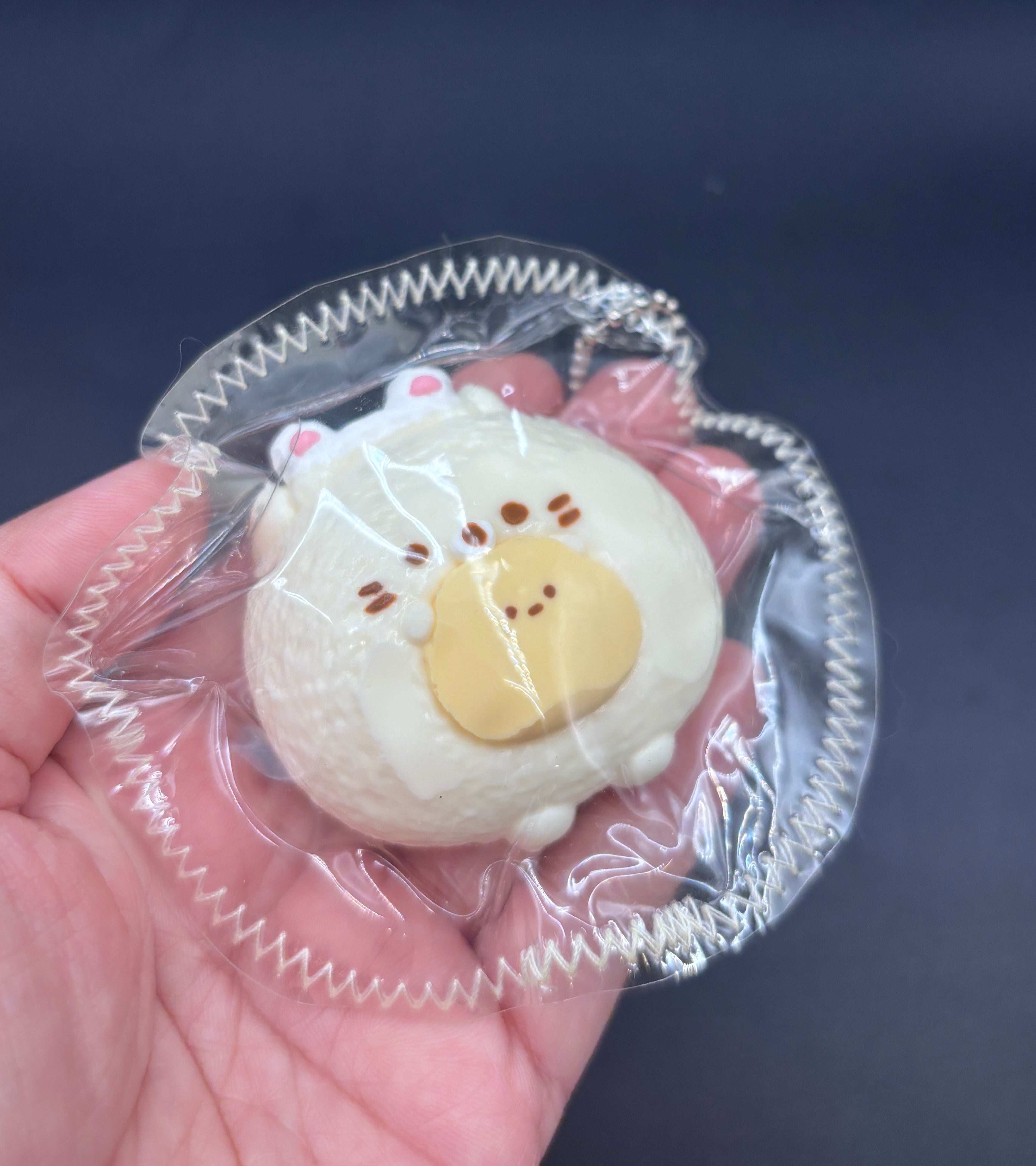 Cute mini keychain cat  soft taba squishy