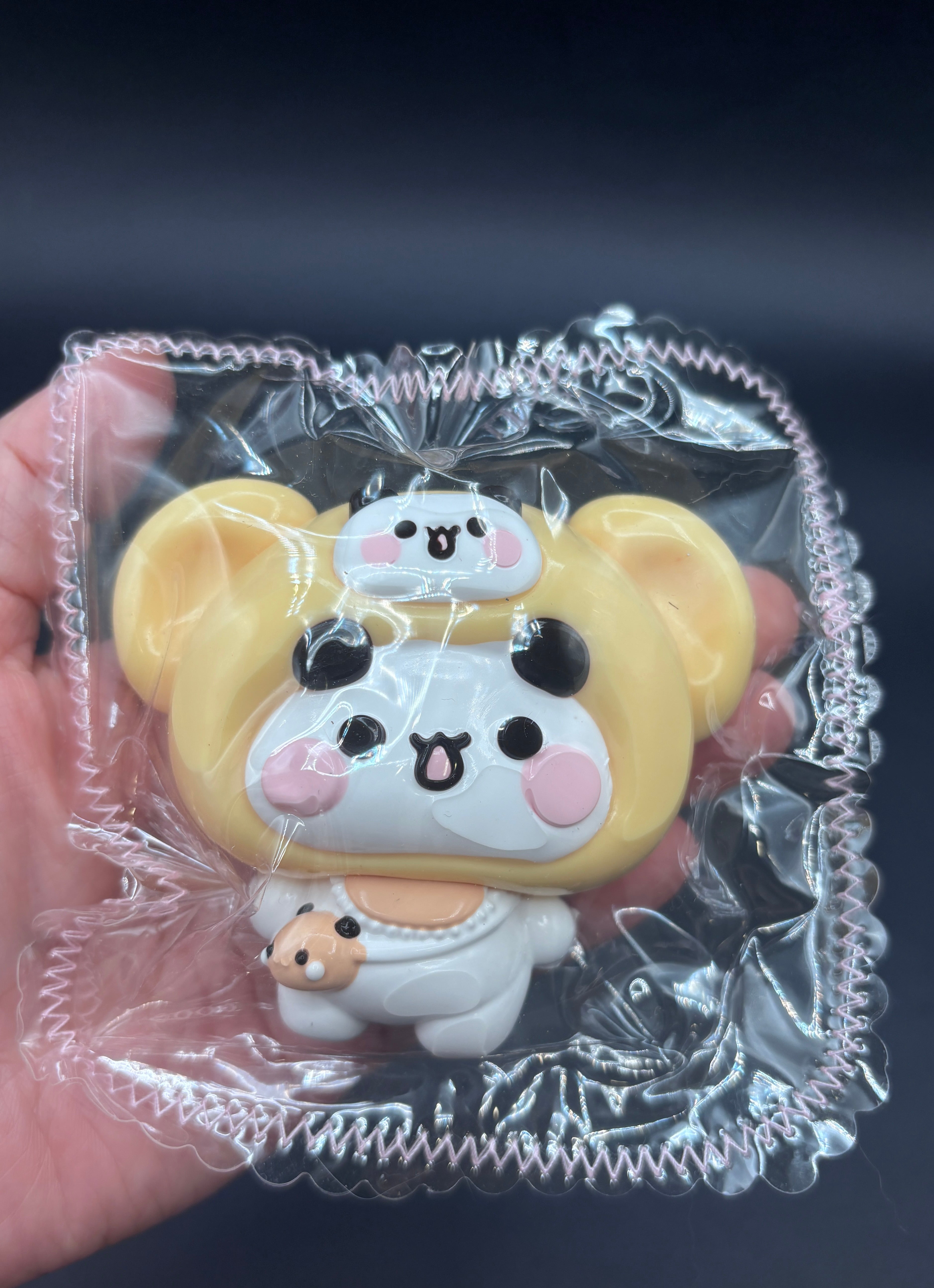 Cute yellow mouse panda  taba squishy soft