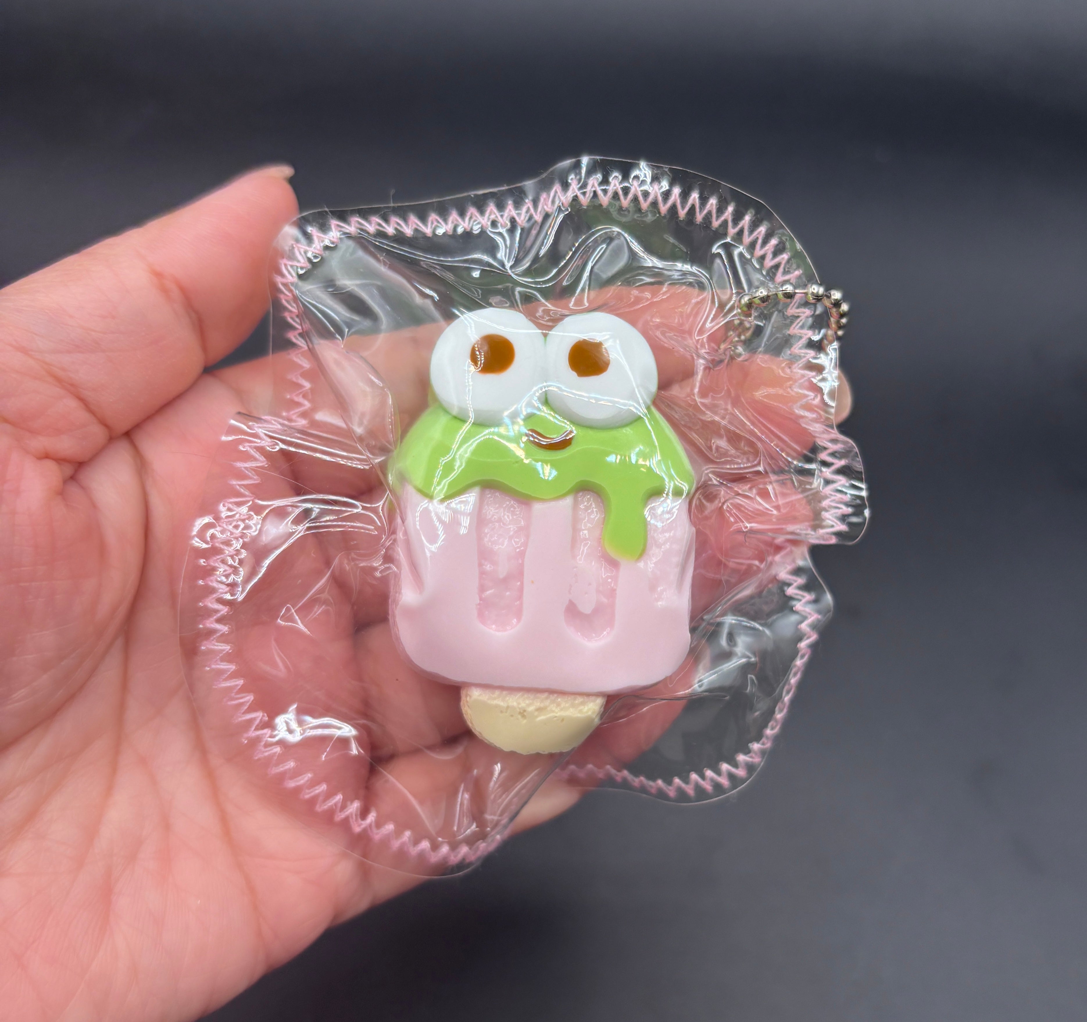 Mini popsicle taba keychain (1pc) unflocked soft