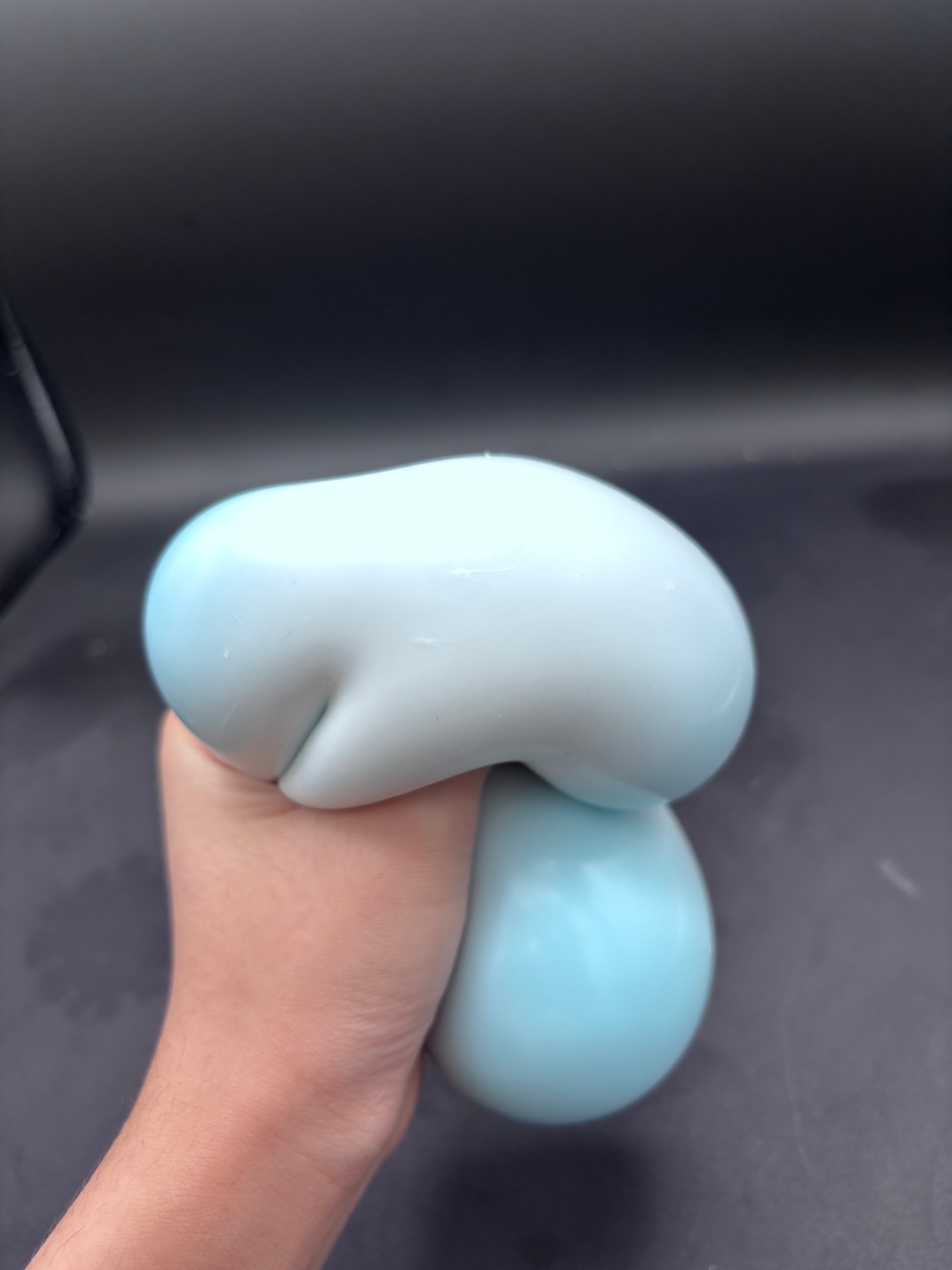blue mouldable clay ball Stress Relief Ball Toys