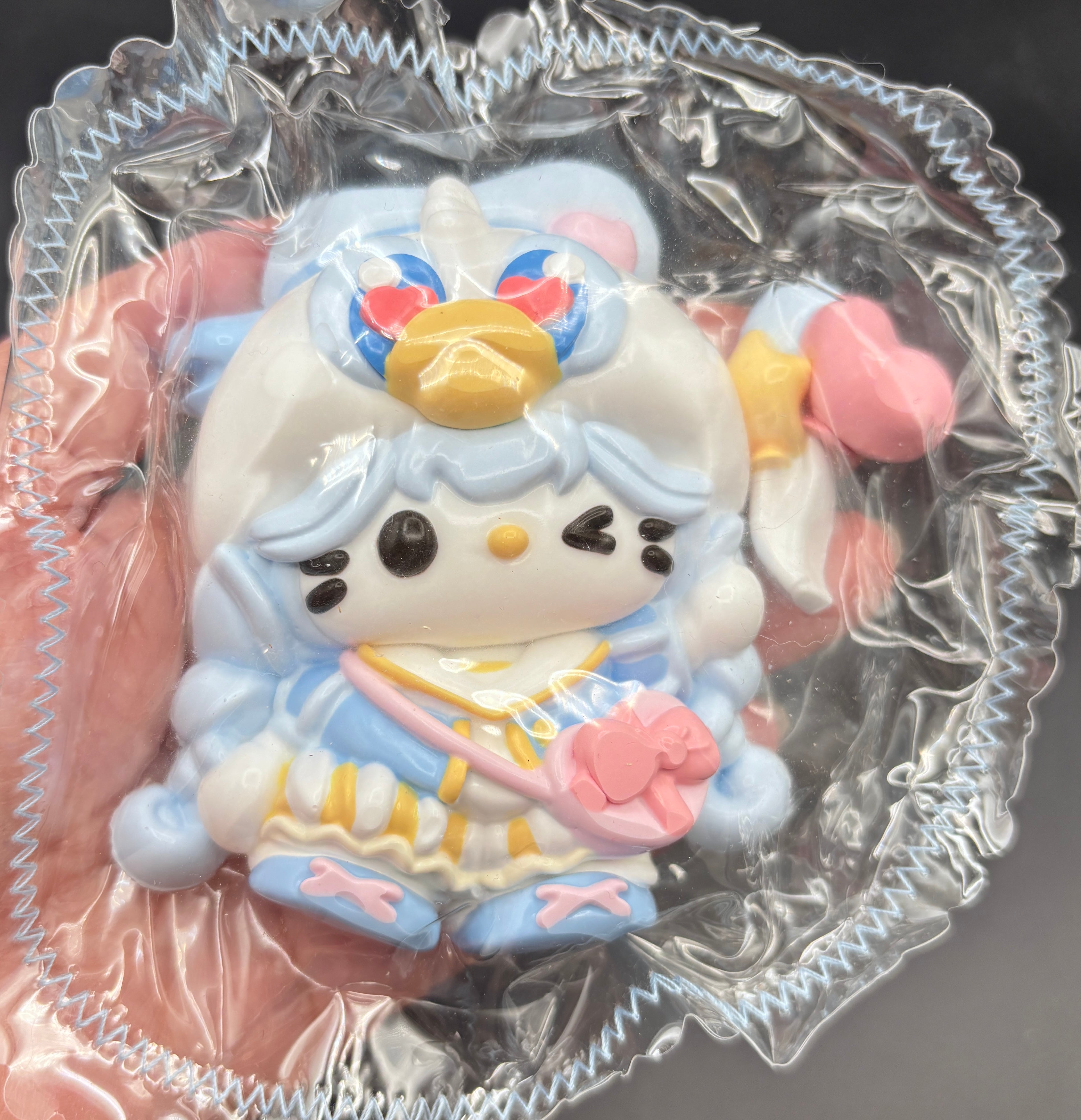Cute detailed duck kitty Taba Squishy Toy