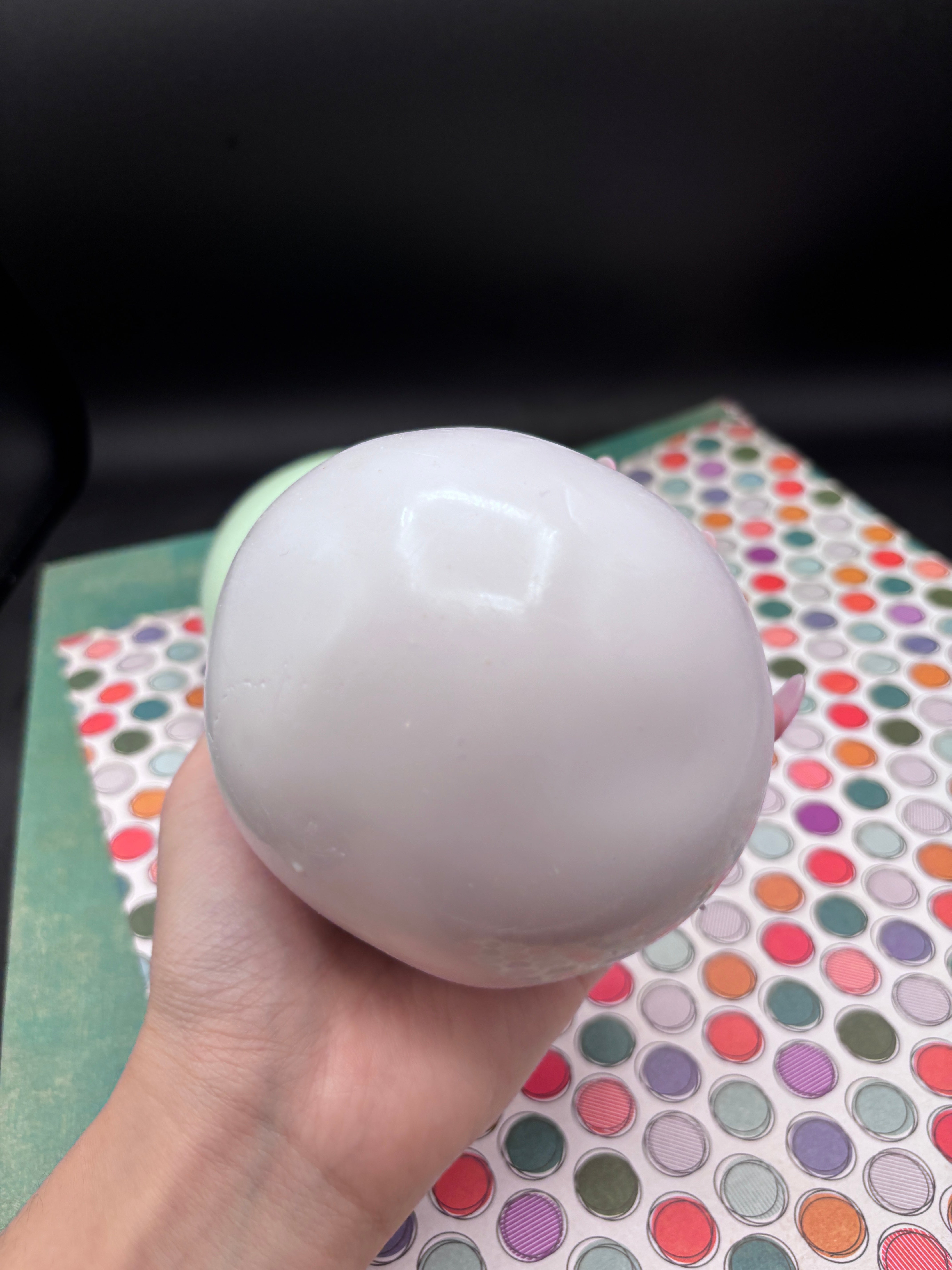 mouldable clay ball purple Stress Relief Ball Toys