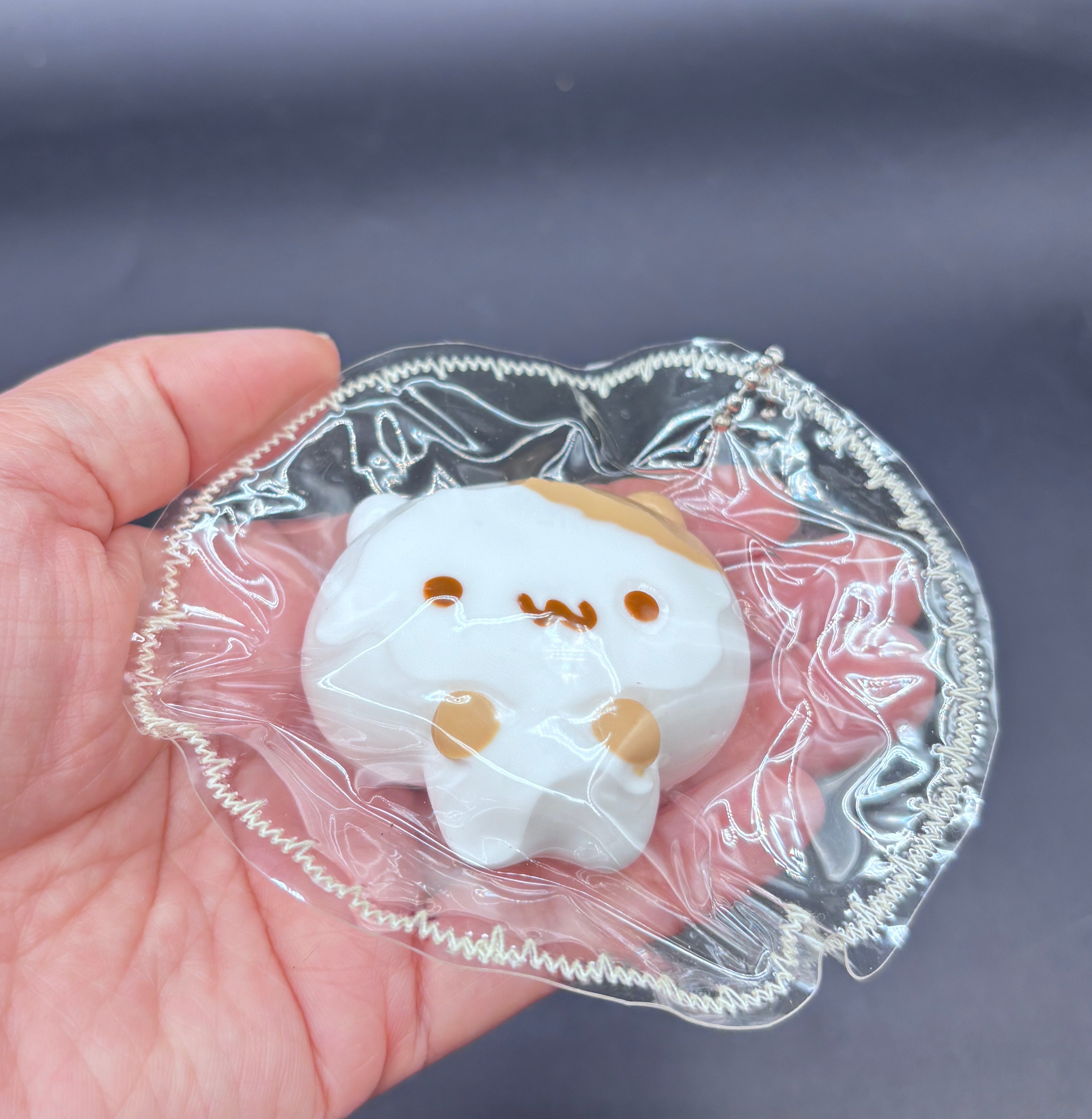 Mini keychain hamster taba soft taba squishy