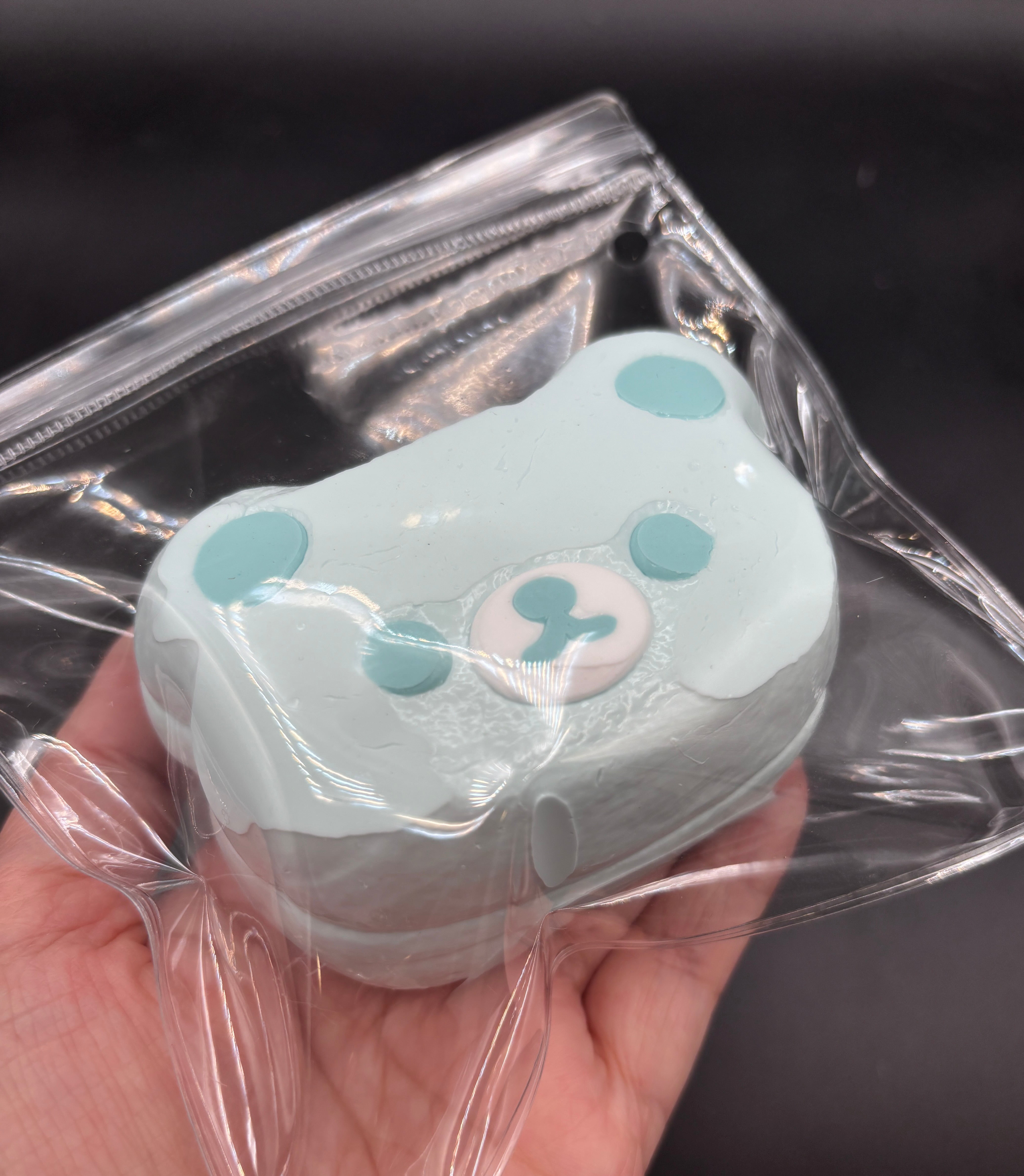 Pack of 1 large Korilakkuma cake soft taba squishy