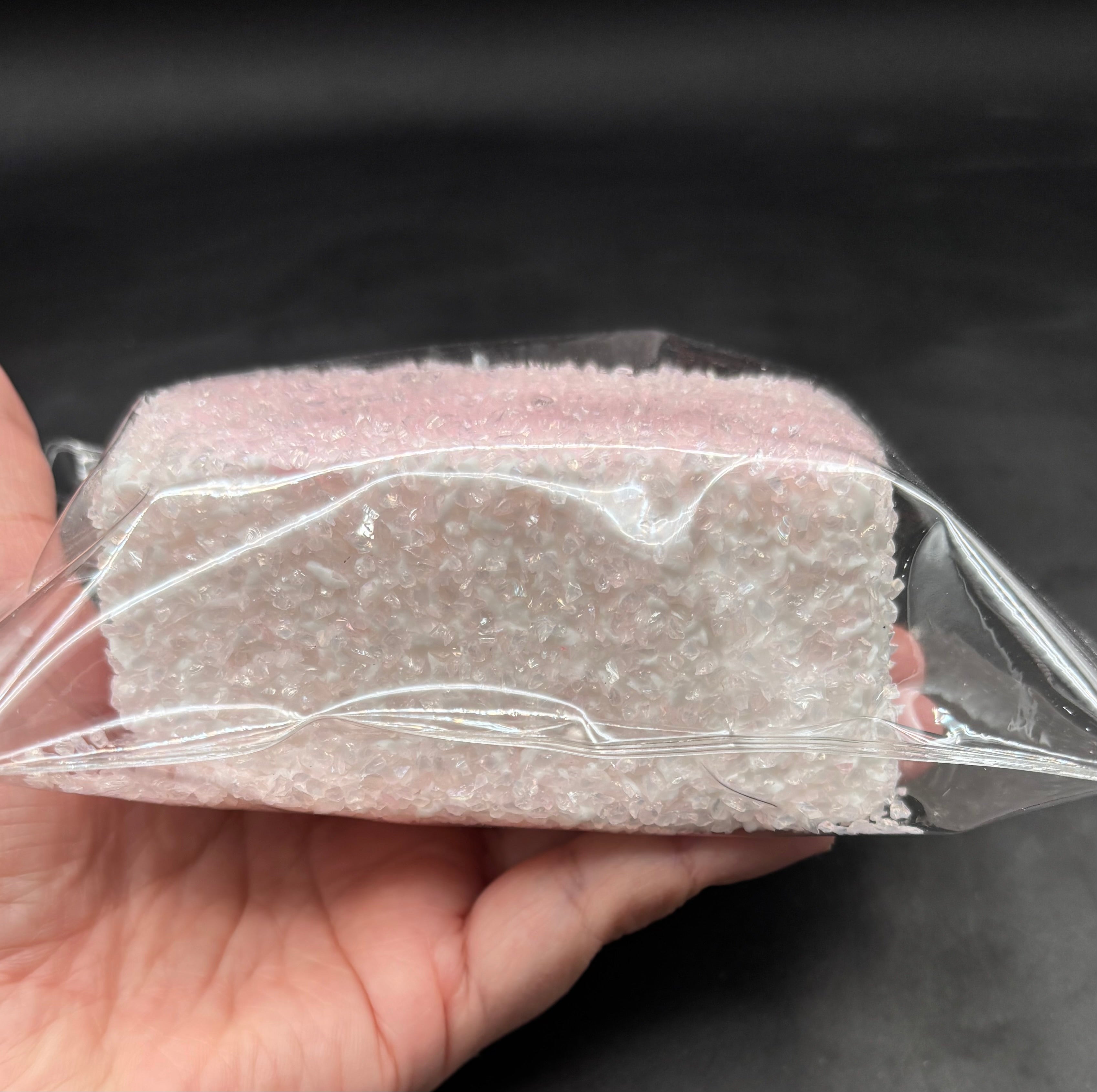 Large Crunchy Rice Ball Pink Taba Squishy