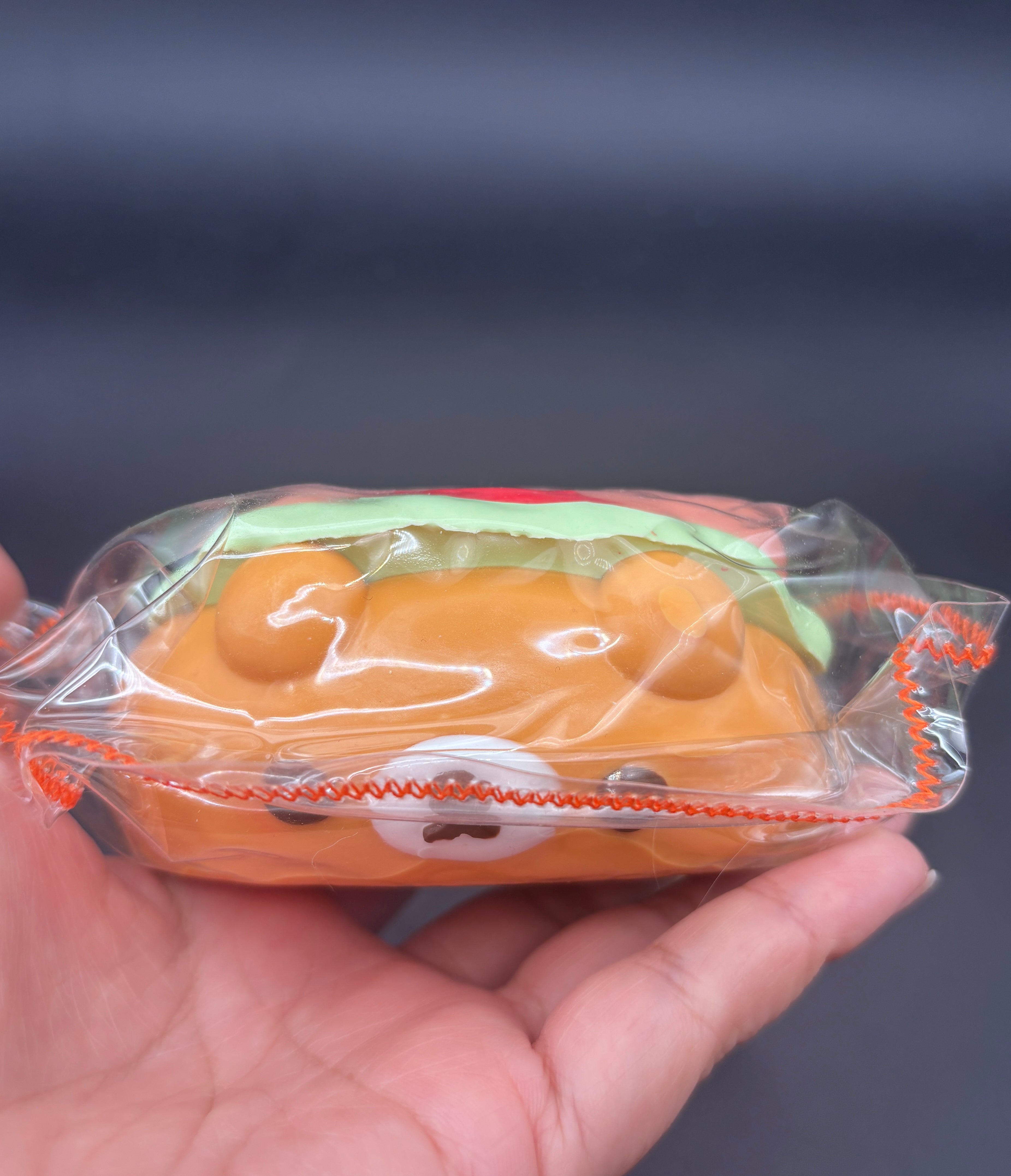 Rilakkuma hotdog taba squishy