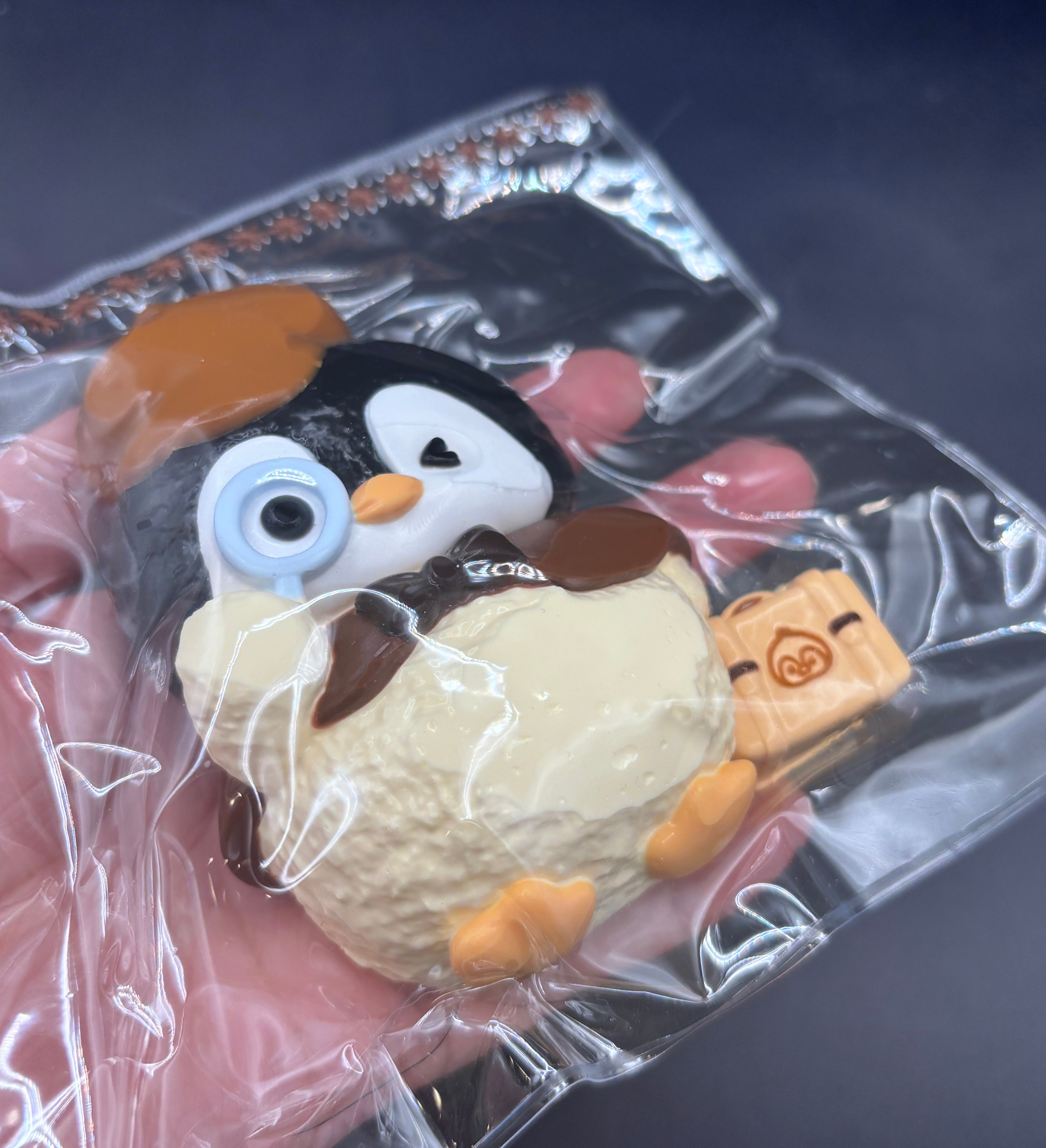 detective penguin detailed Taba Squishy Toy