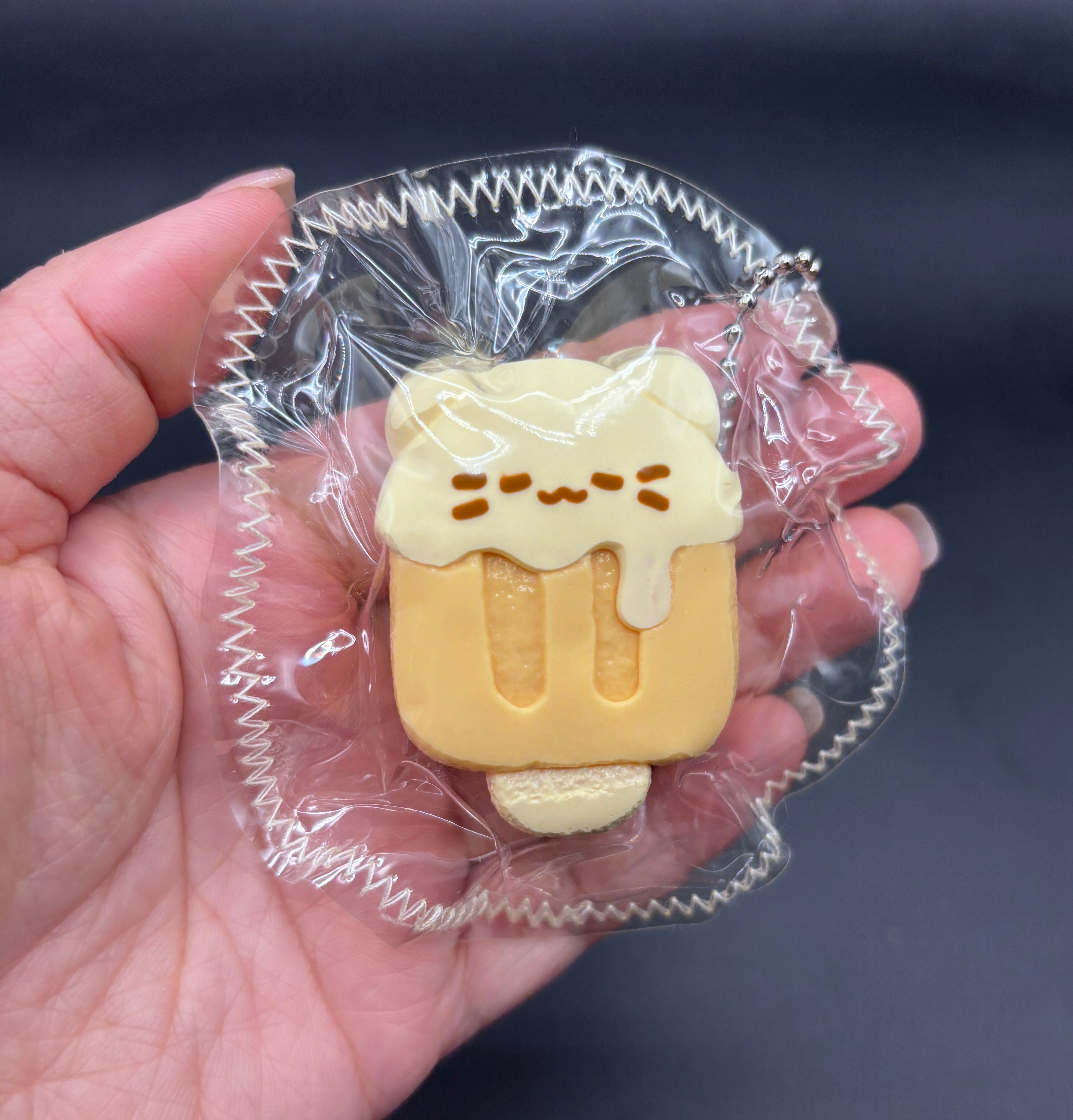Mini popsicle taba keychain (1pc) unflocked soft