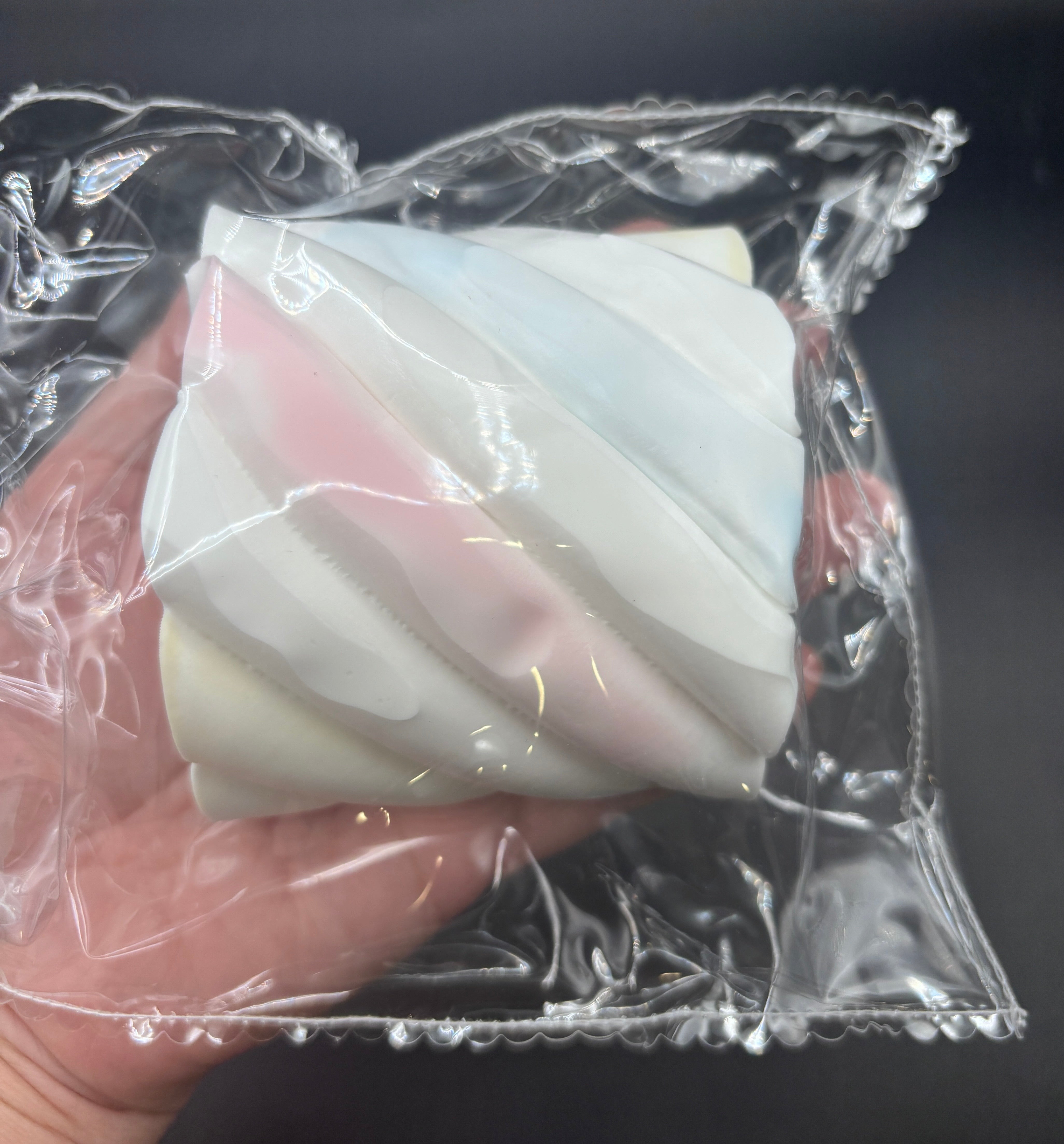 Extra Large cute marshmallow soft taba squishy pastel