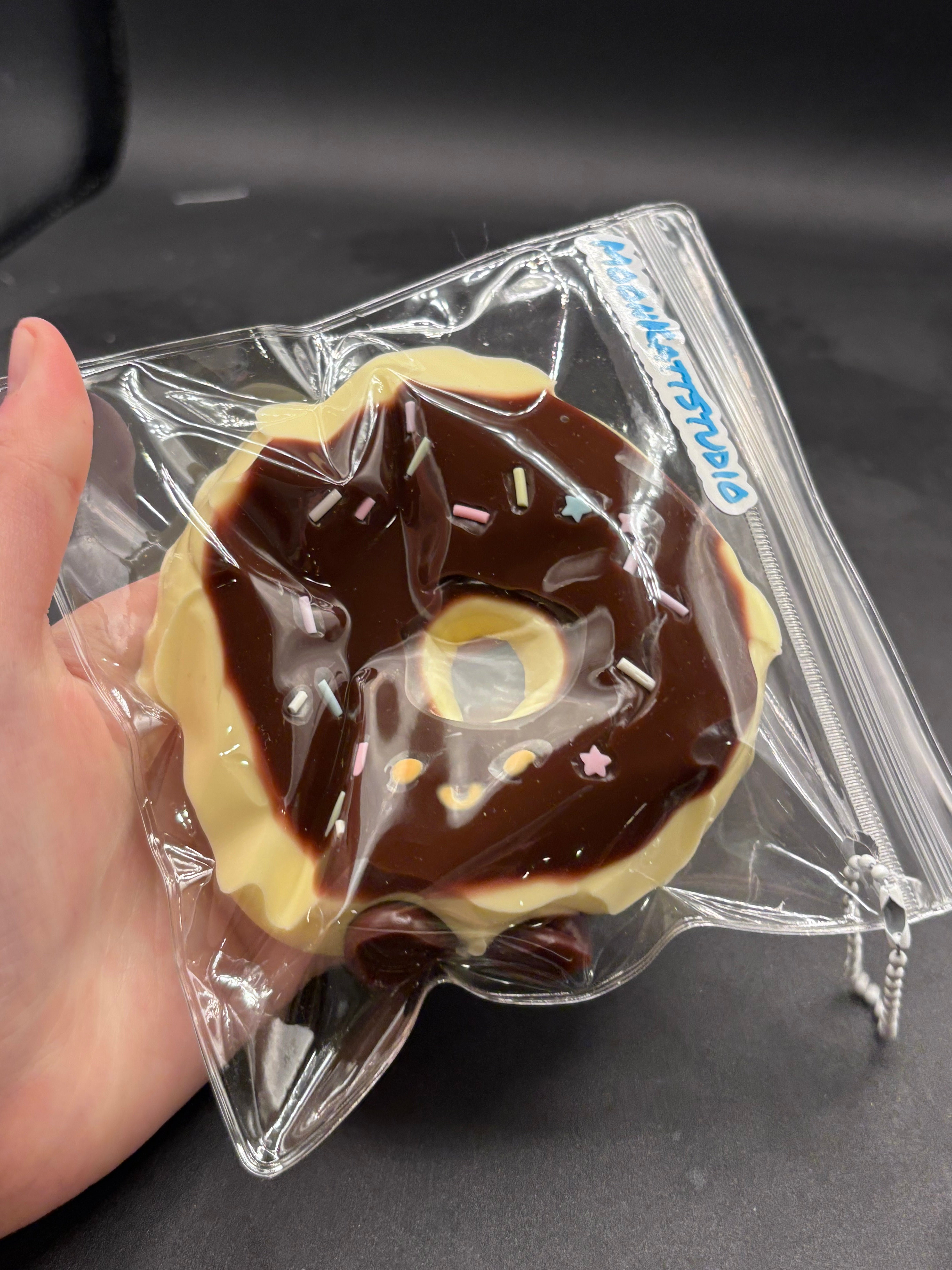 Chocolate Donut Taba squishy