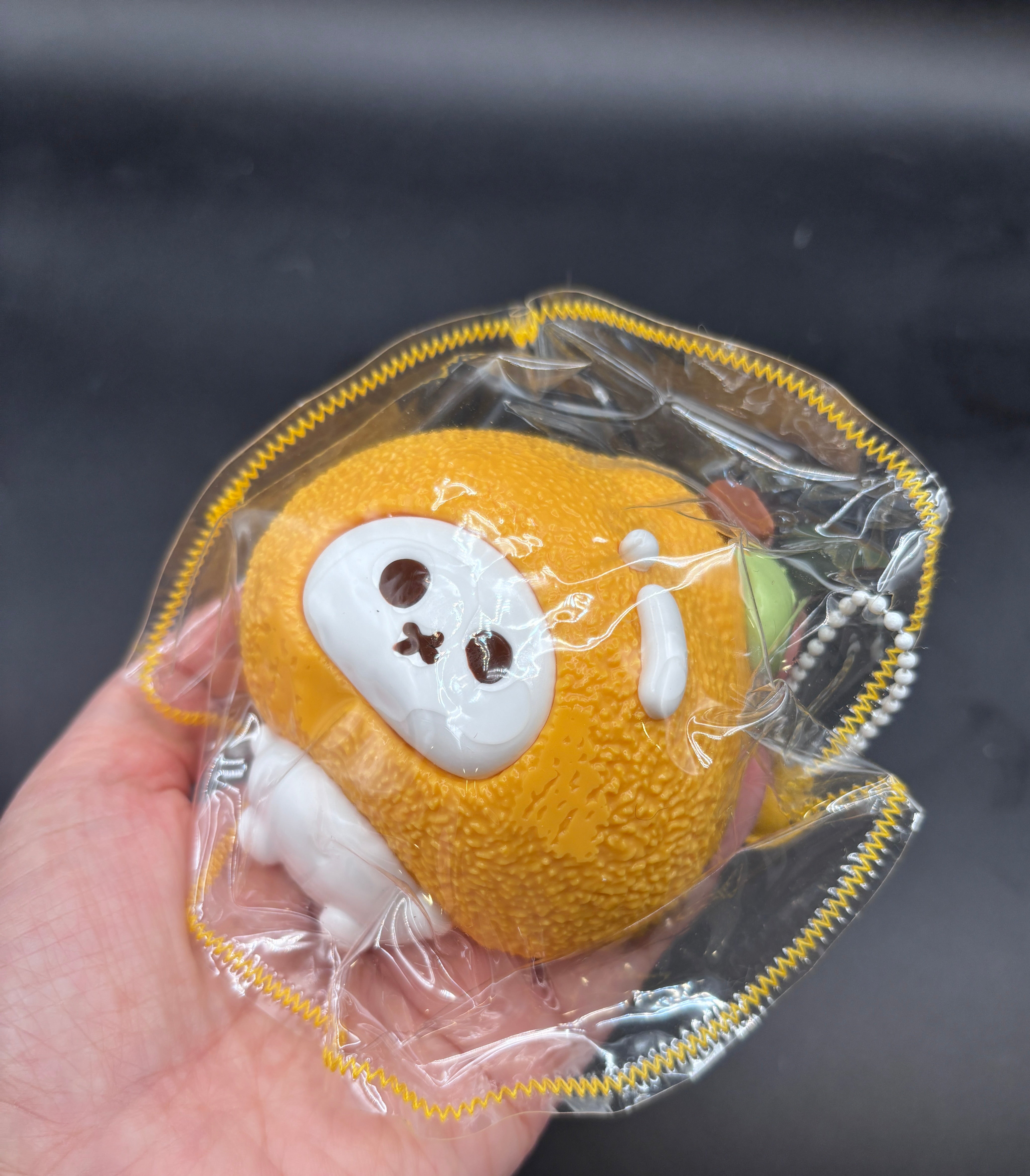 Cute chibi Miffy orange taba squishy