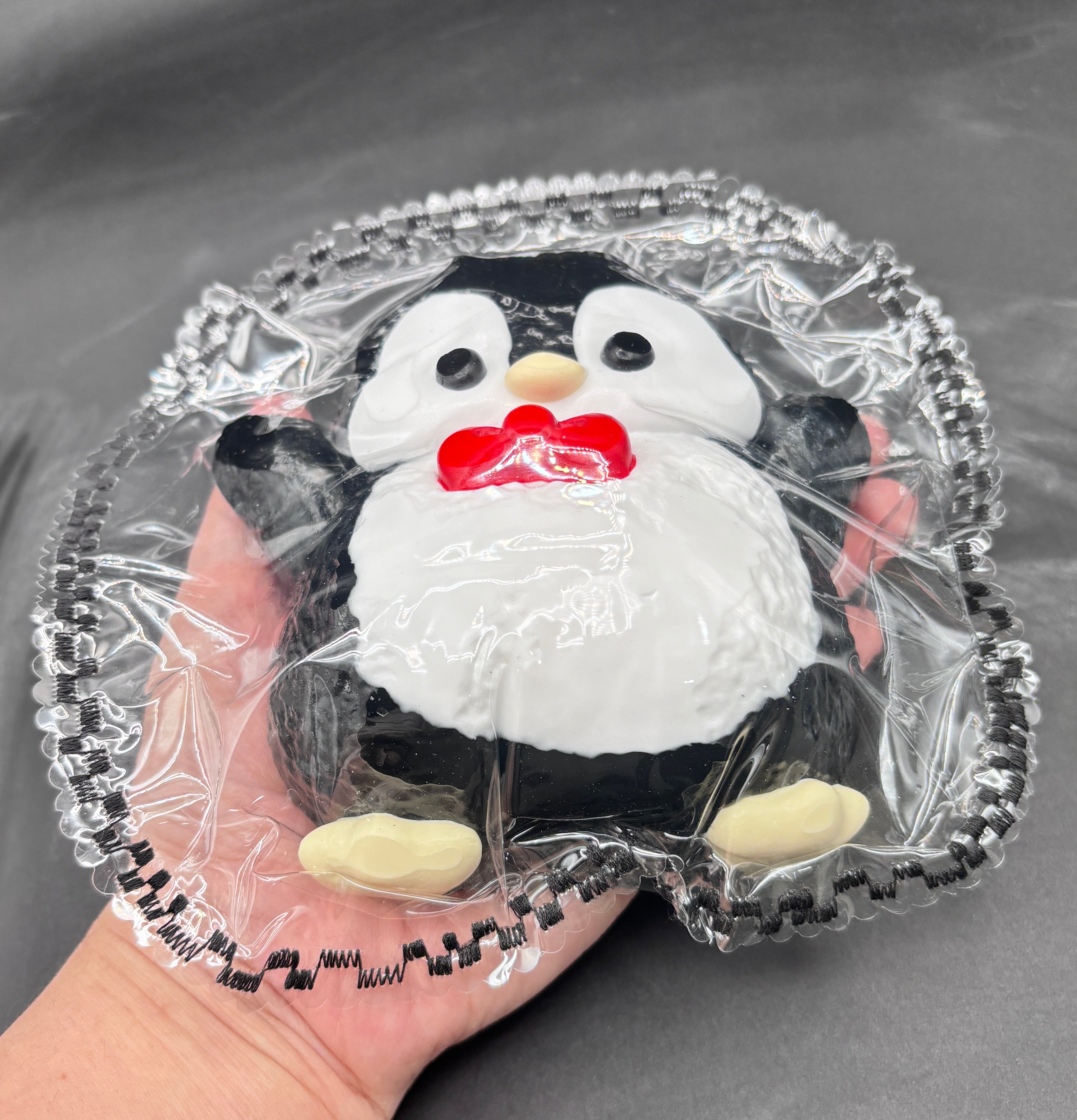 Jumbo penguin soft cute Taba Squishy Toy (comparison at the end)