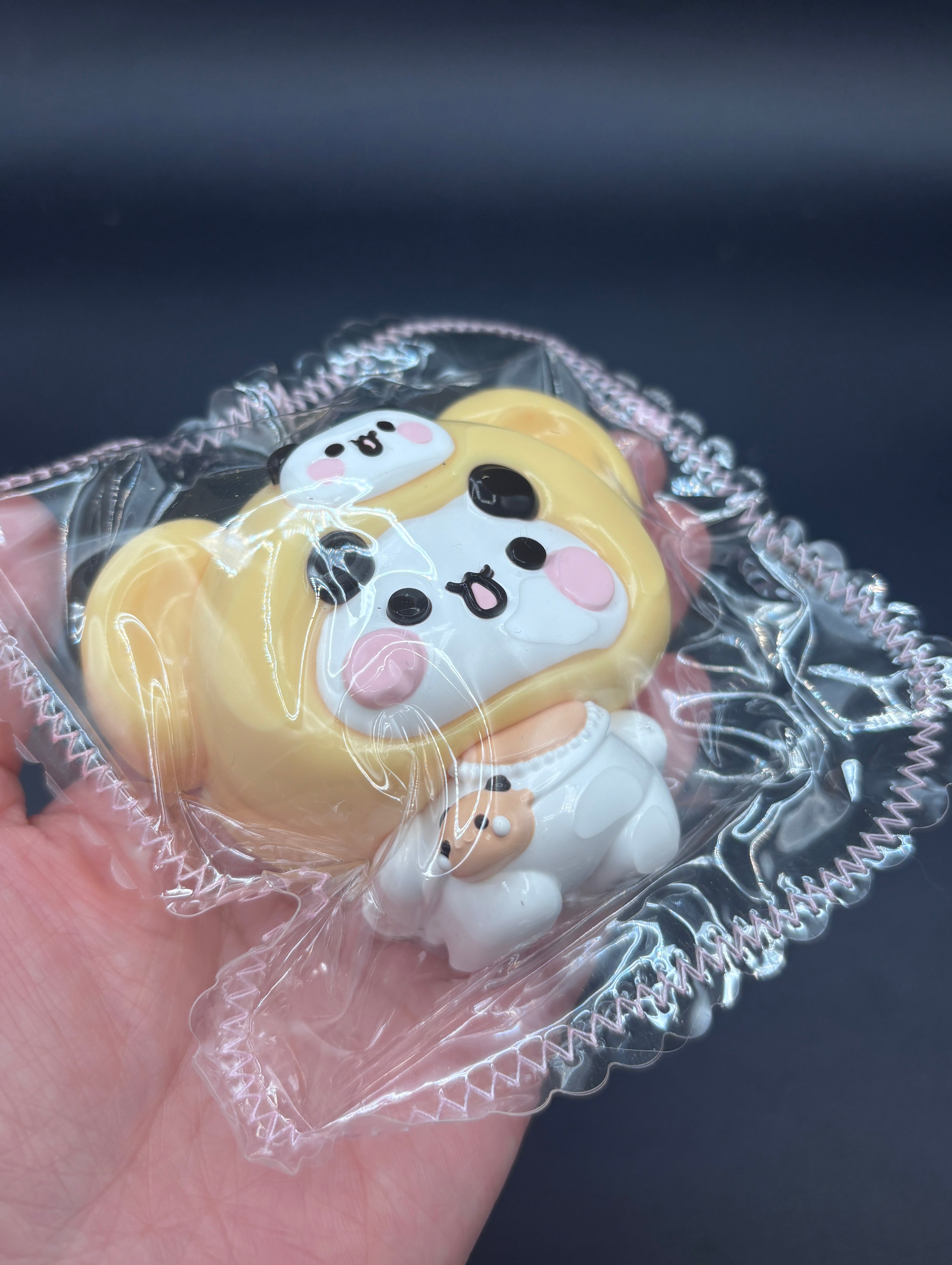 Cute yellow mouse panda  taba squishy soft